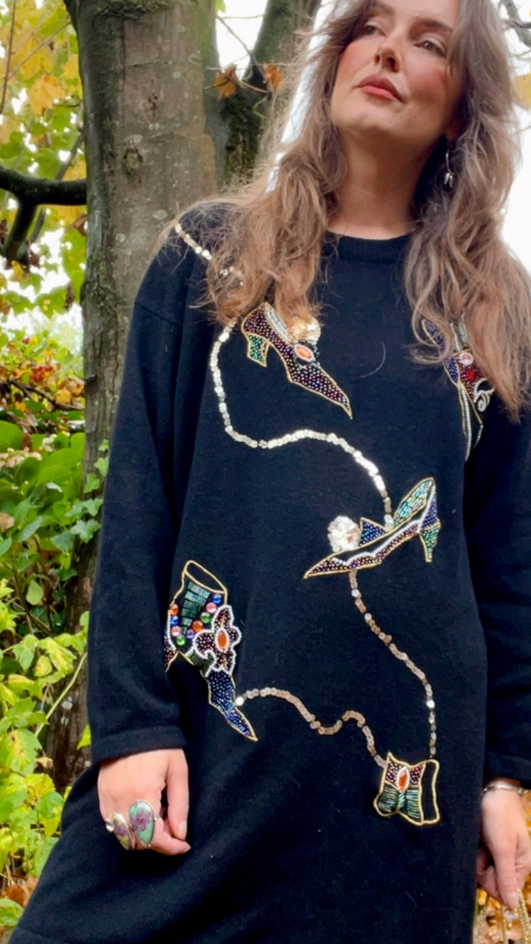 Shoe Lover Jumper-Dress