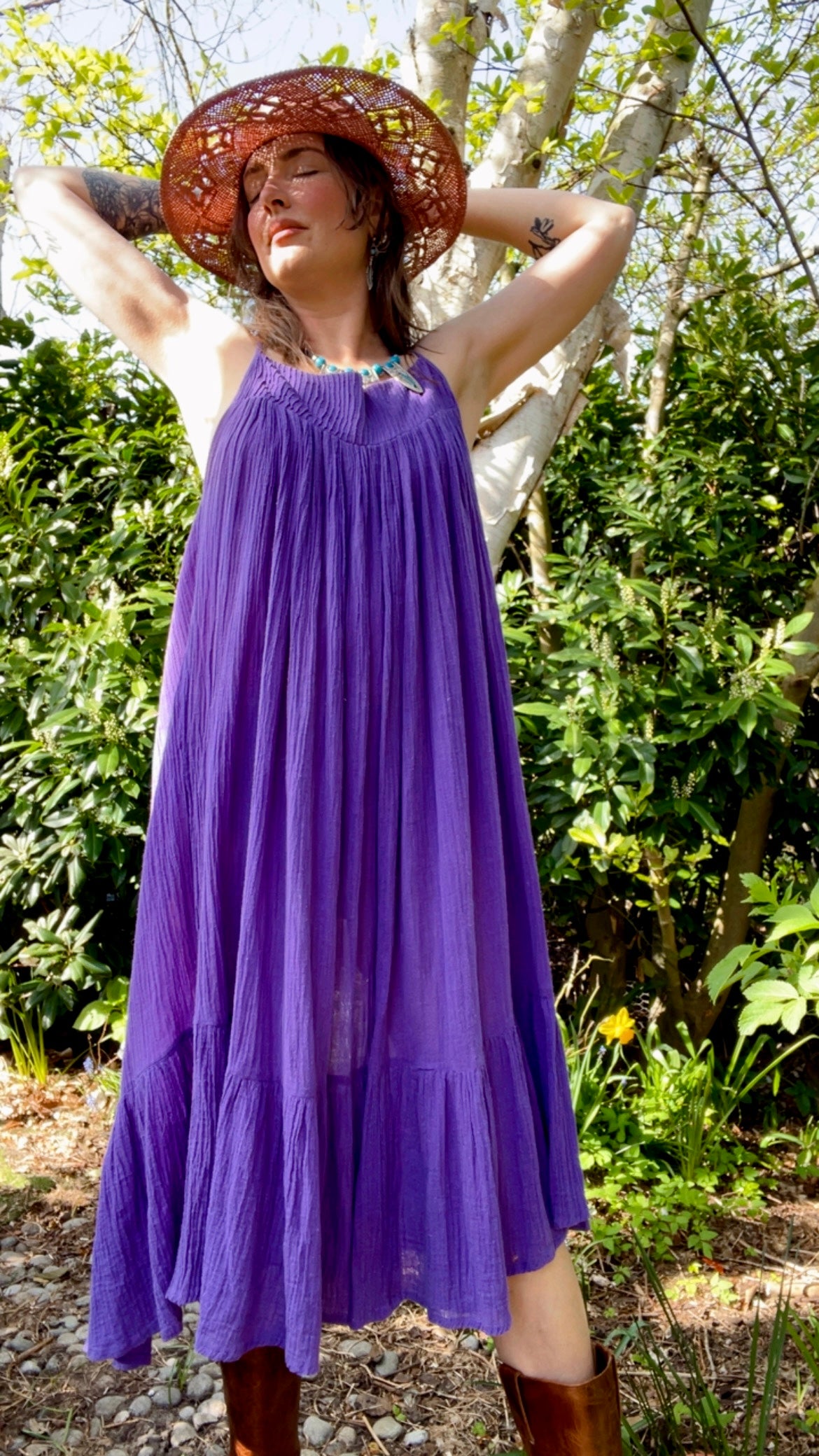 Purple Sun Dress