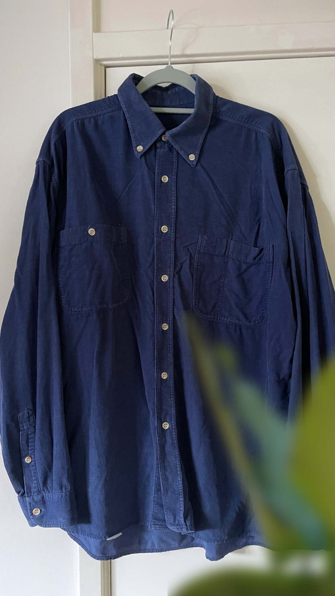 Corduroy Button-down Shirt