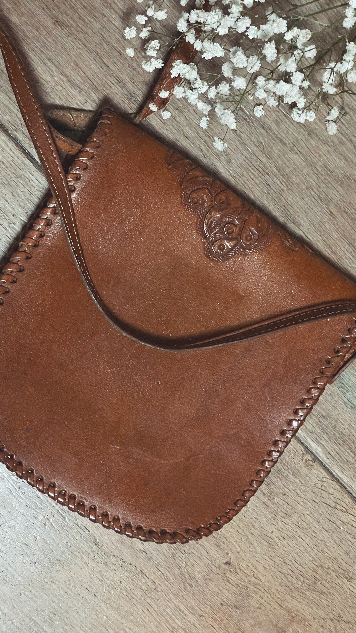 Tooled Leather Purse