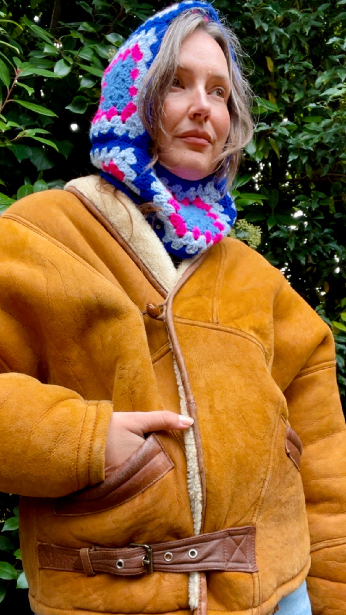 Granny Square Crochet Balaclava