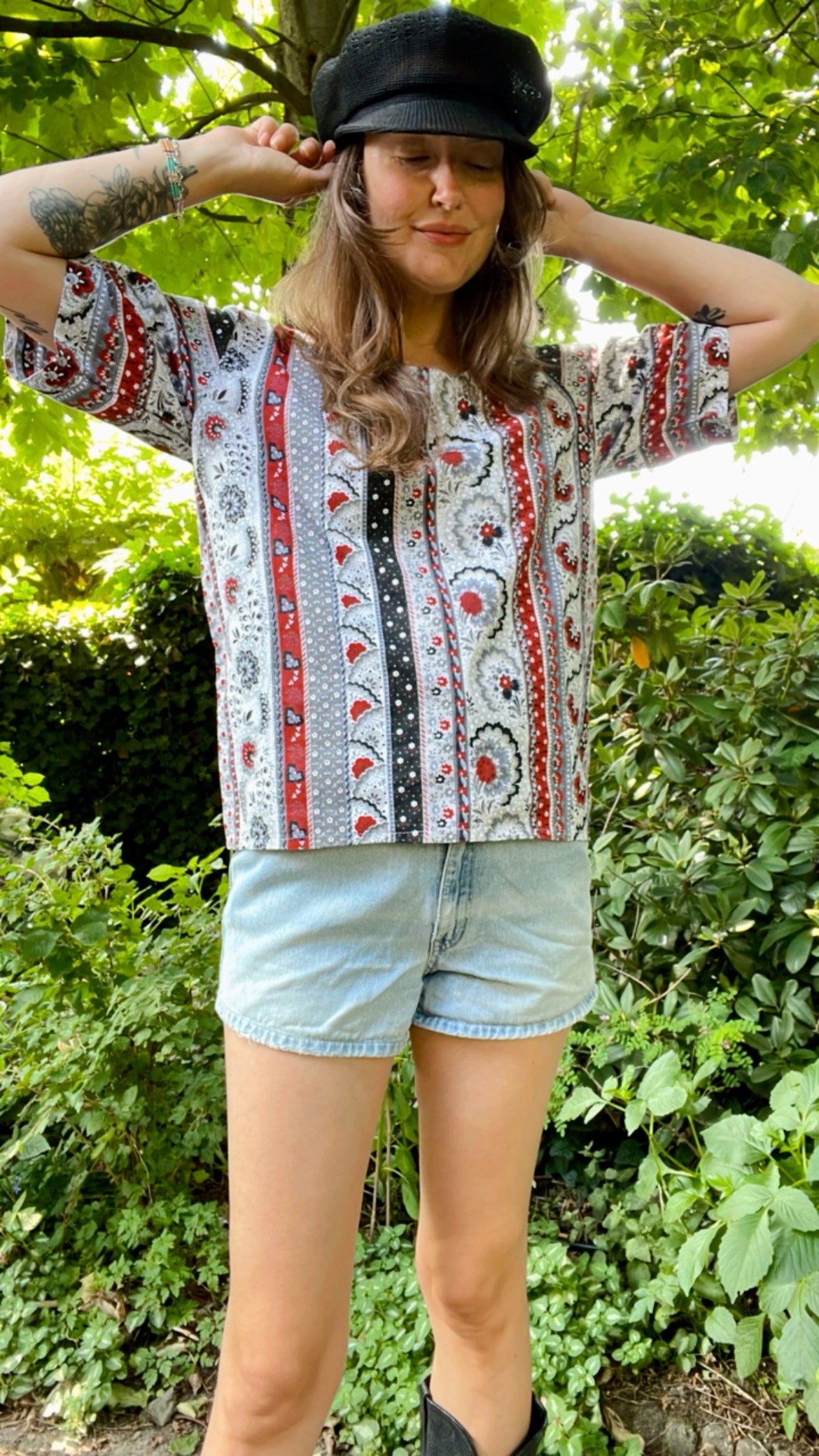 Provence Print Top