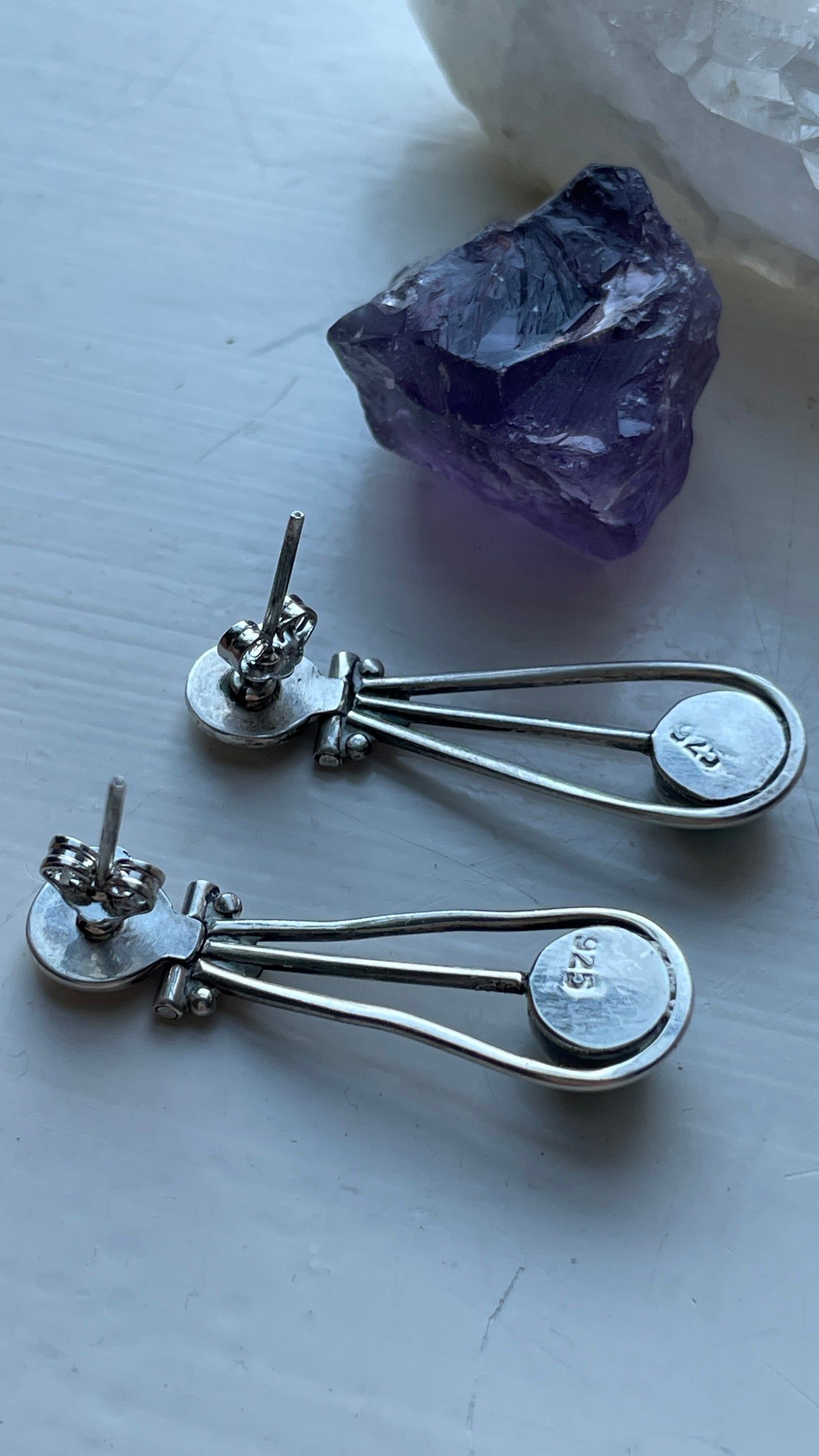 Drop Studded Earrings