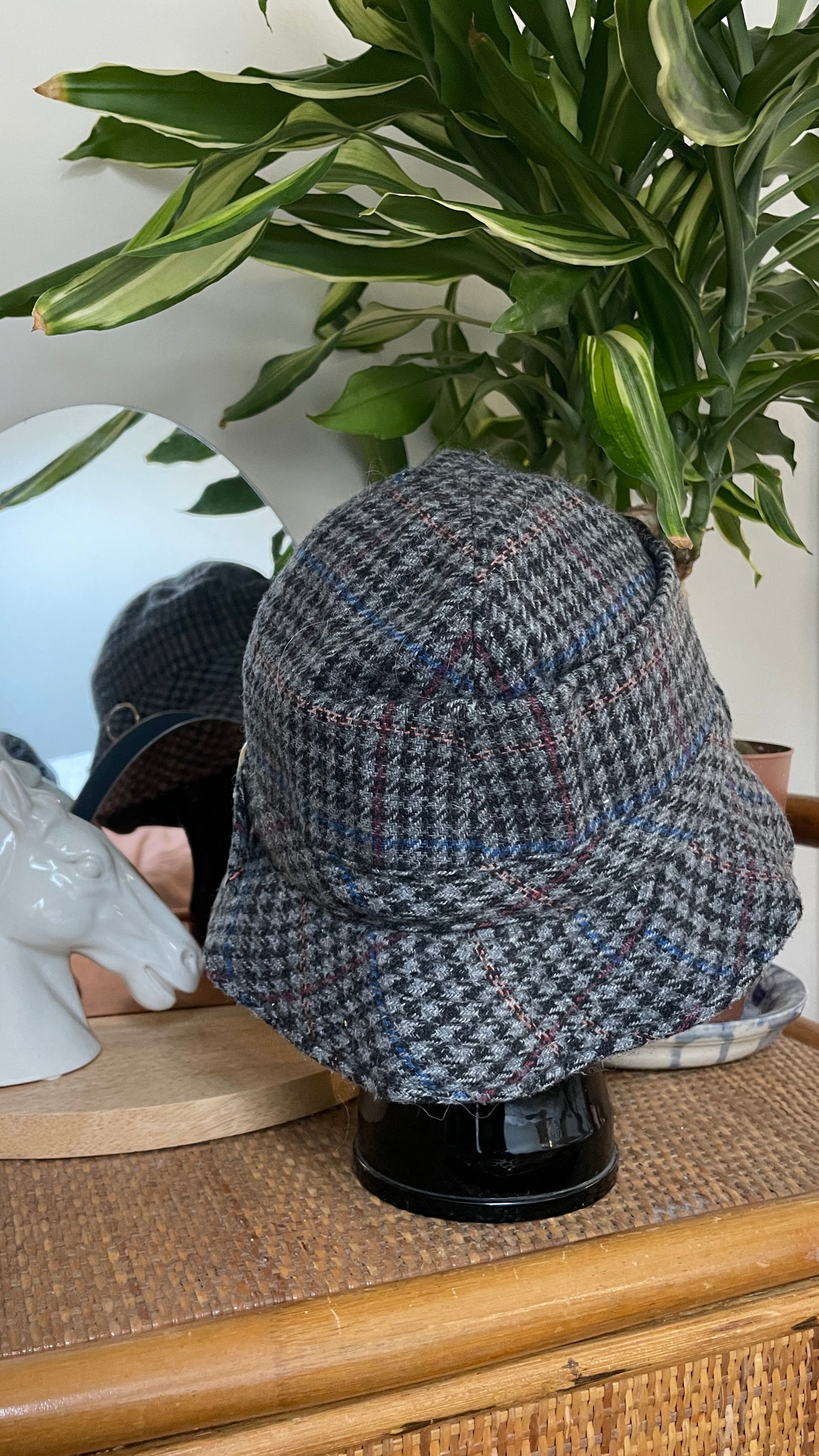 Checkered Bucket Hat