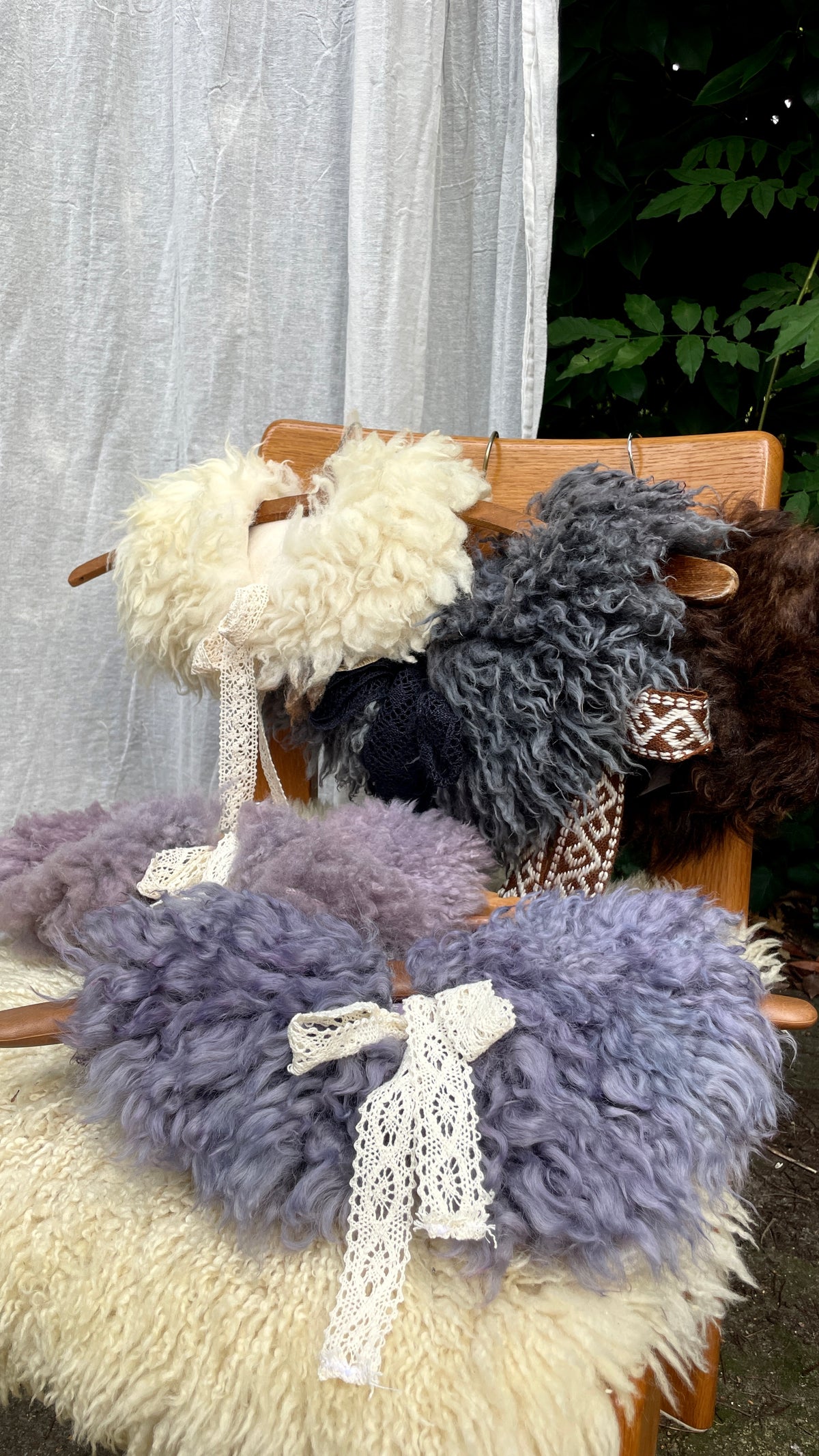 Natural Shearling Collar