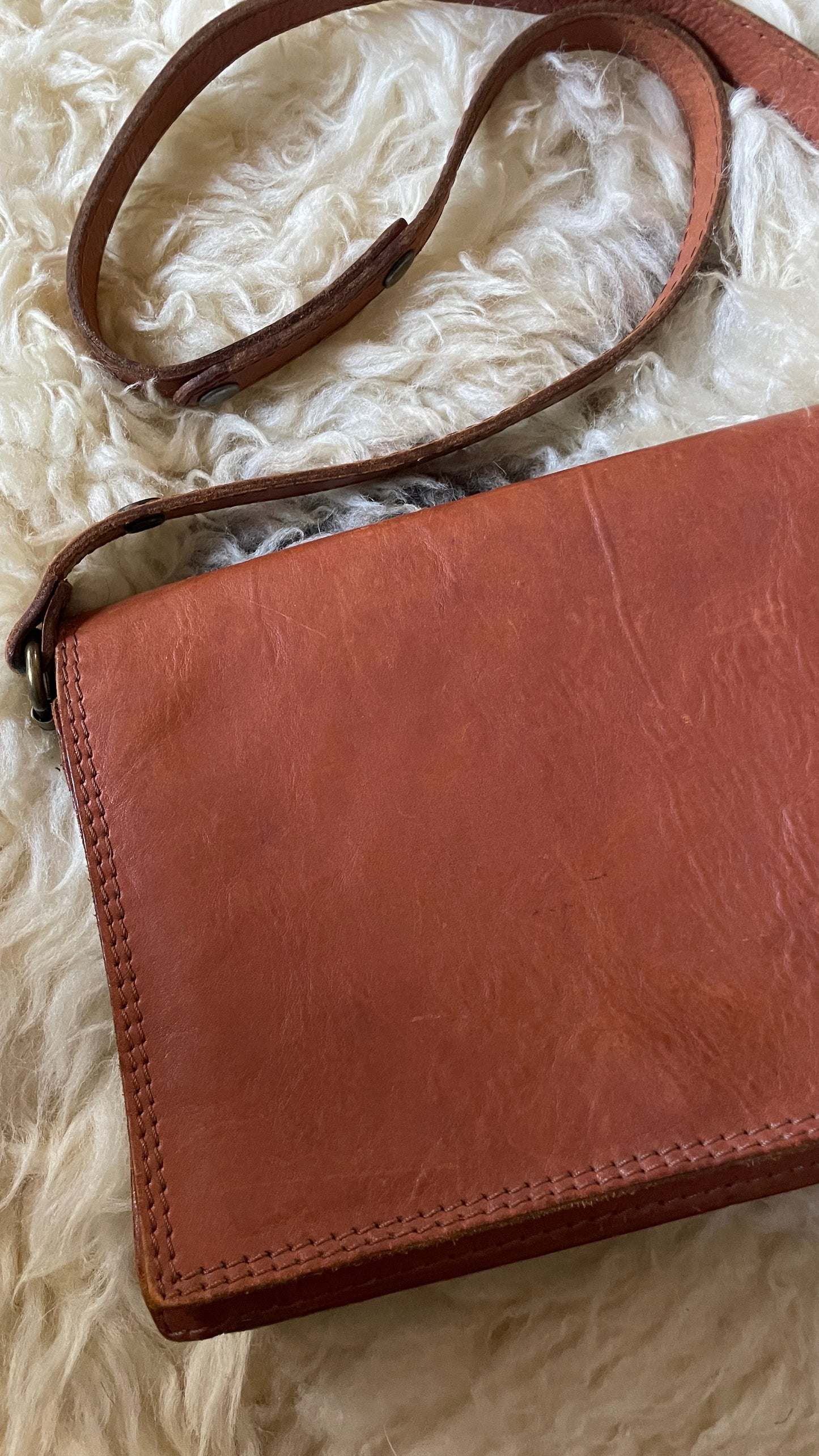70s Leather Bag