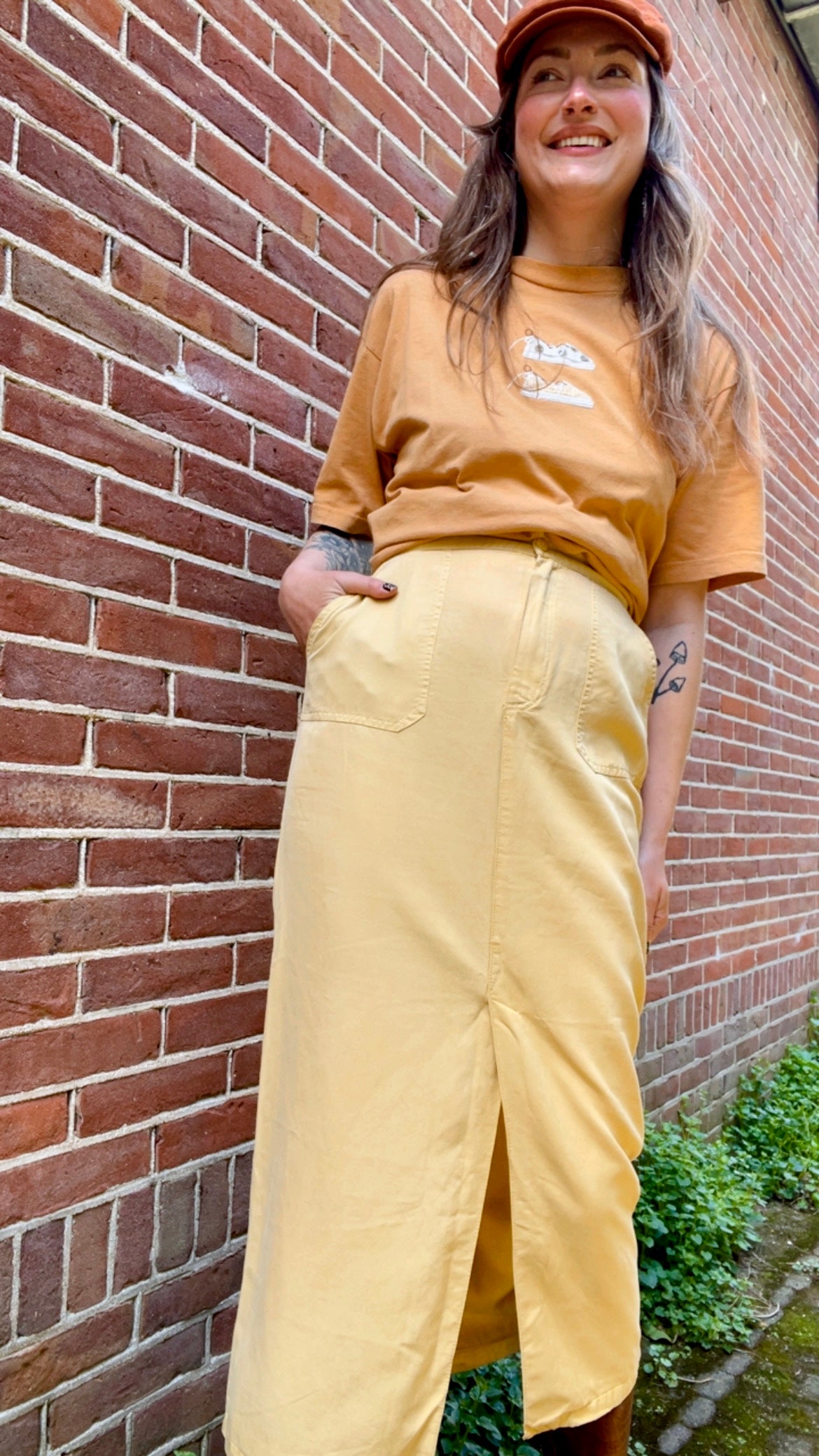 Worker Maxi Skirt