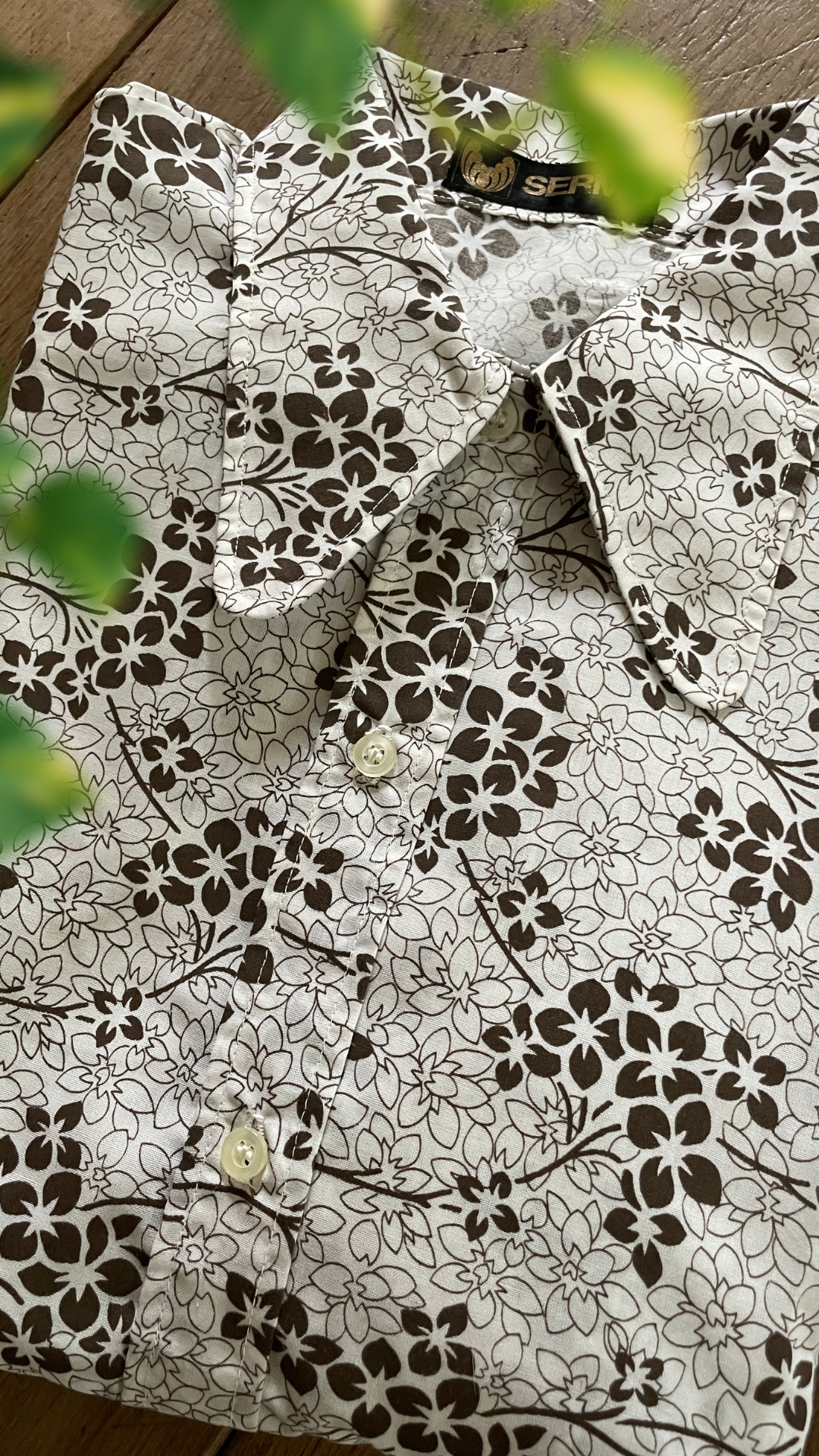 60s Dagger Collar Shirt