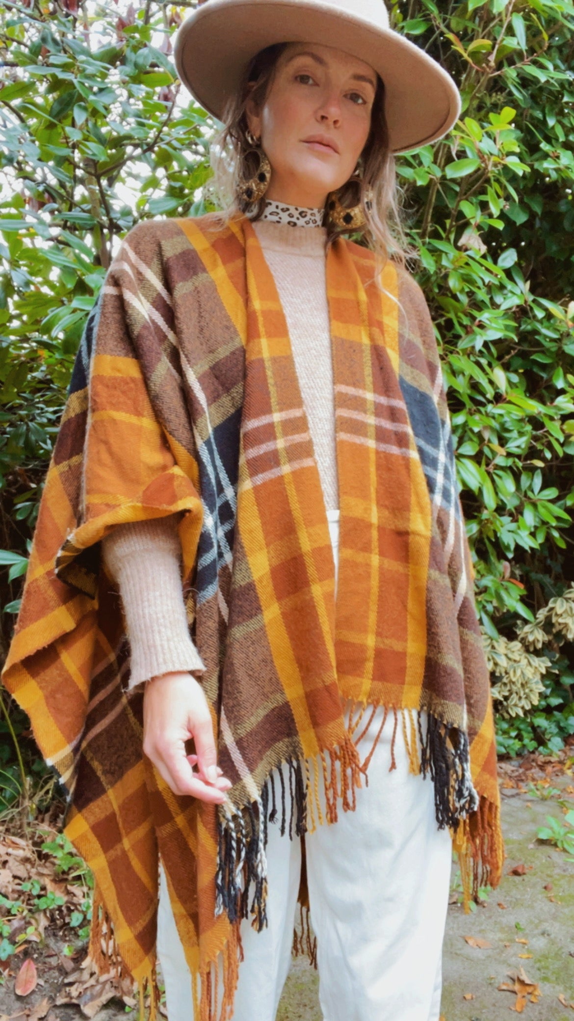 Poncho Scarf