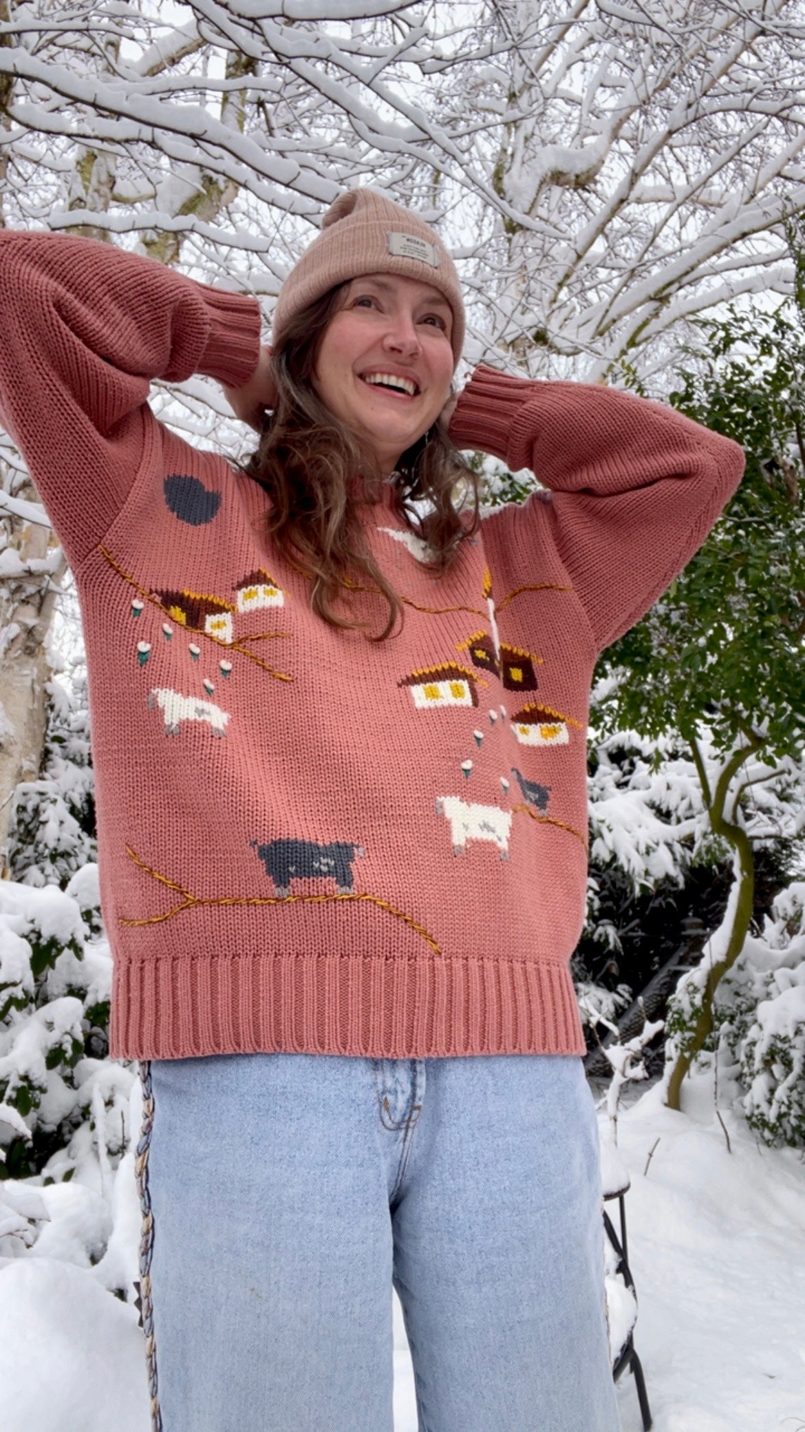 Blush Cottage Jumper