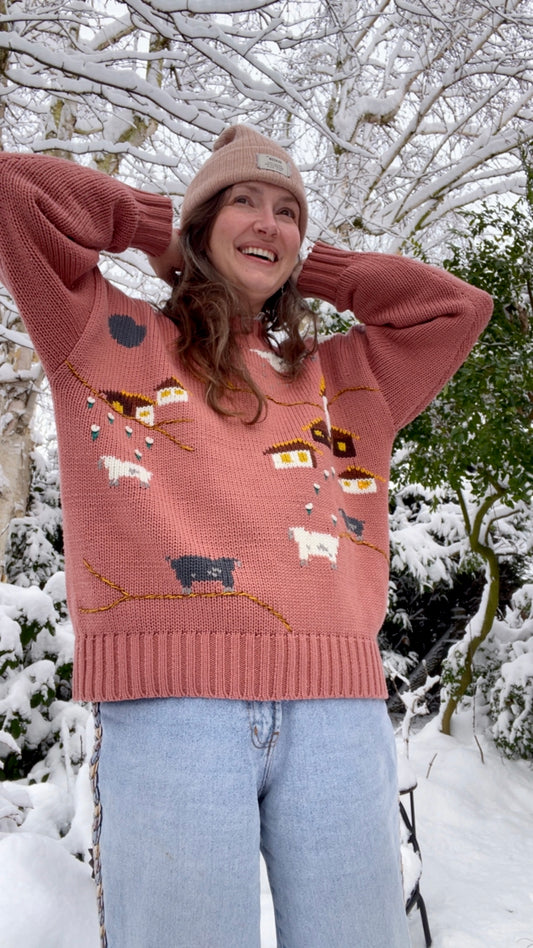 Blush Cottage Jumper