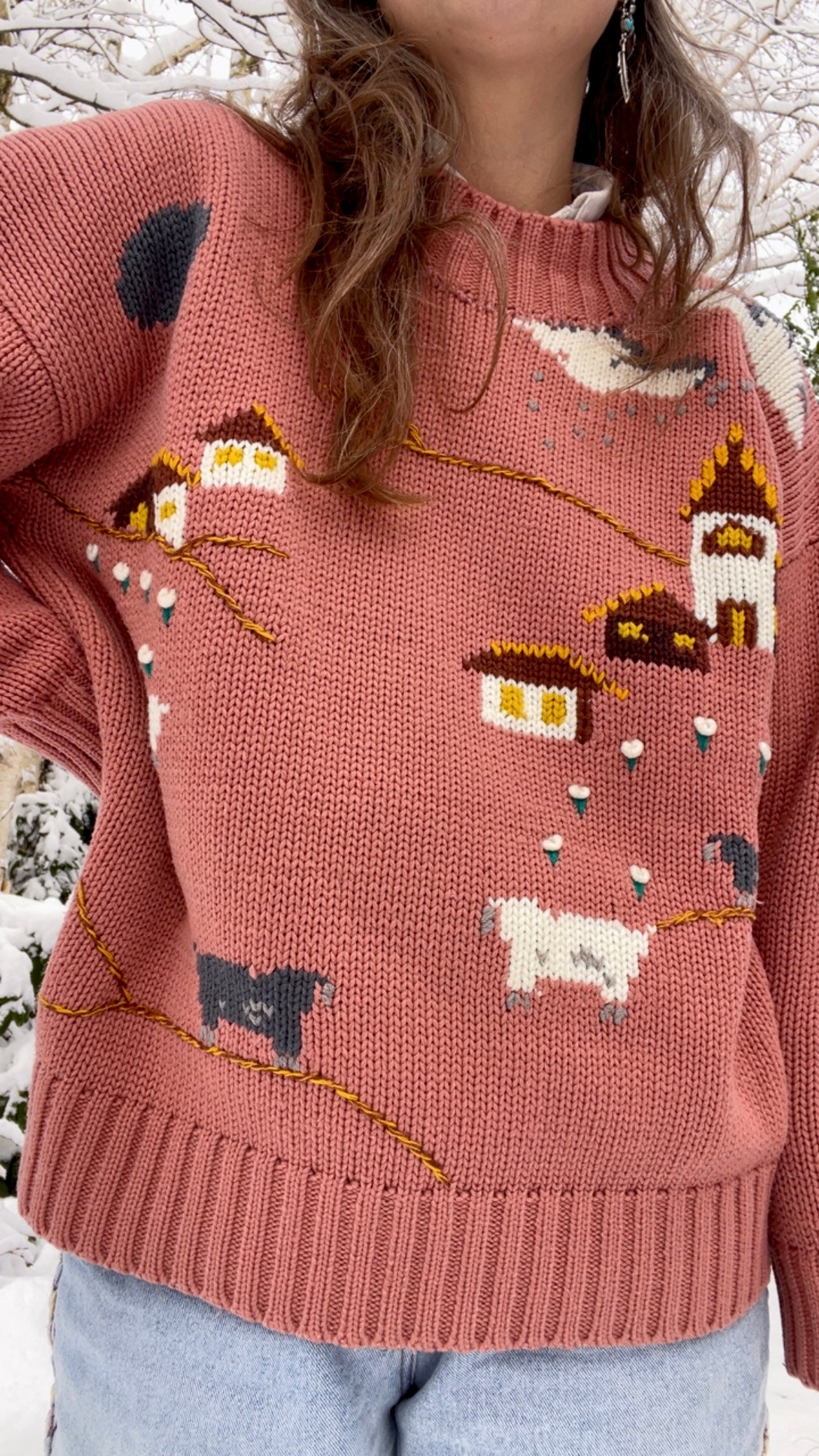 Blush Cottage Jumper