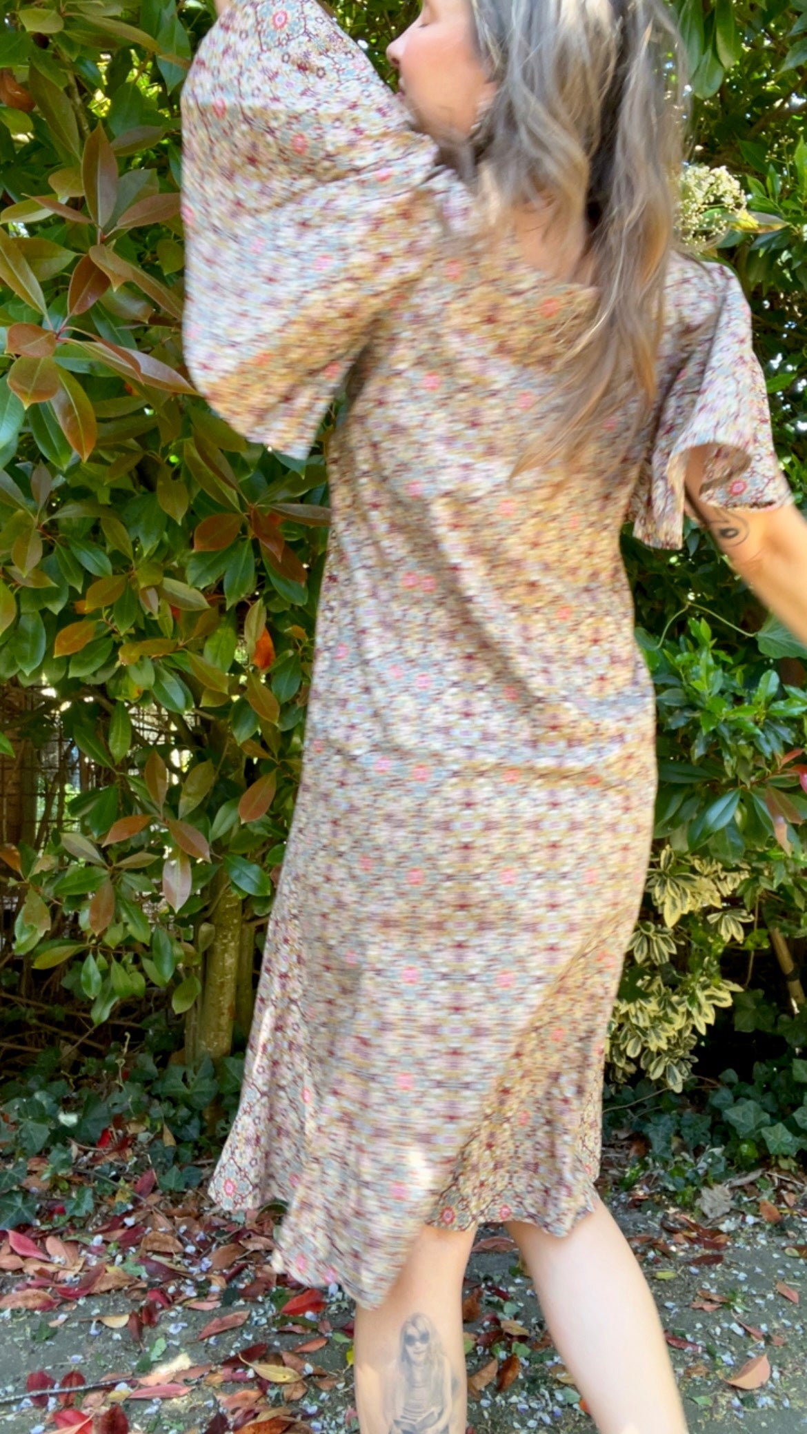 70s Angel Dress