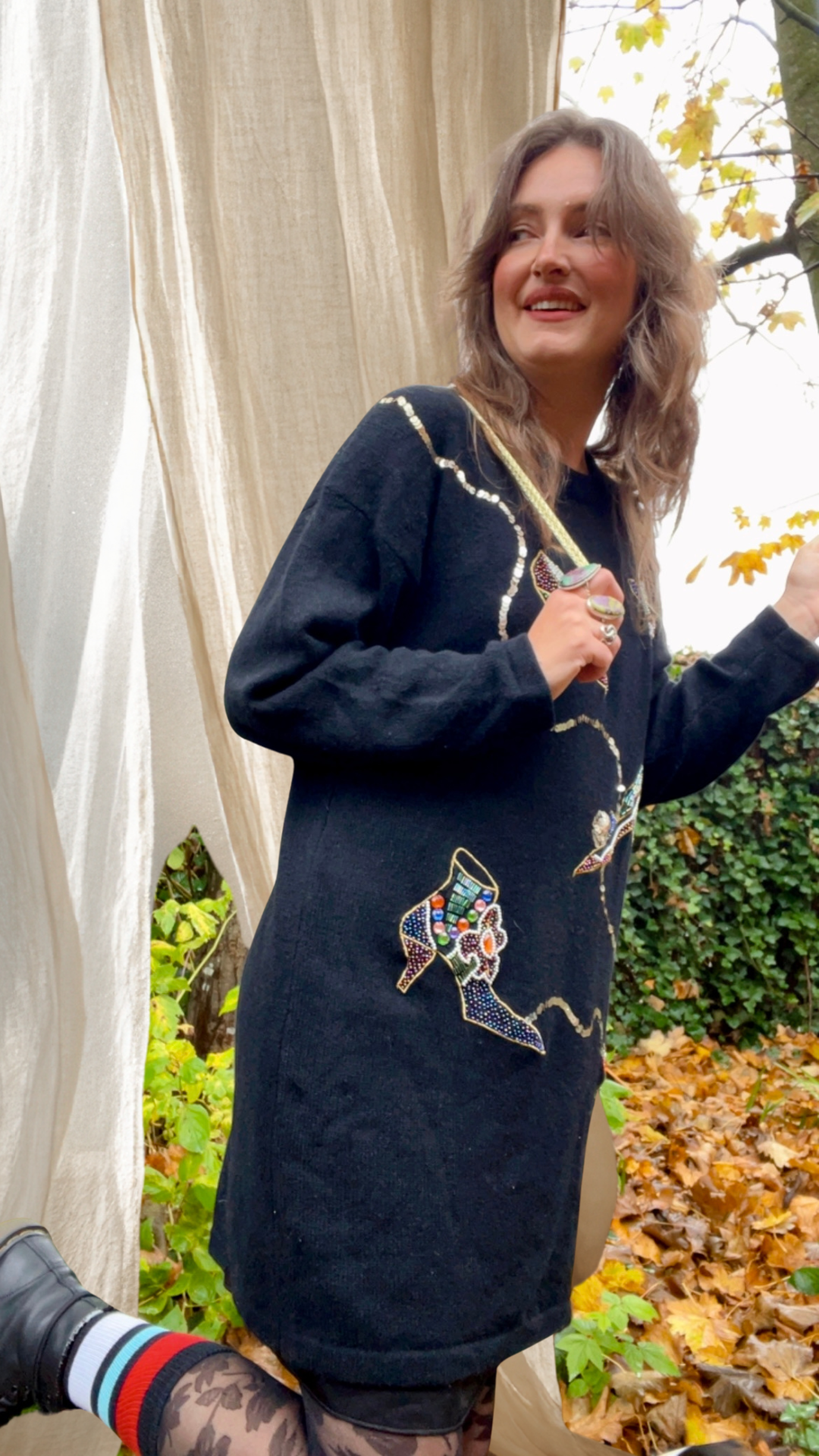 Shoe Lover Jumper-Dress