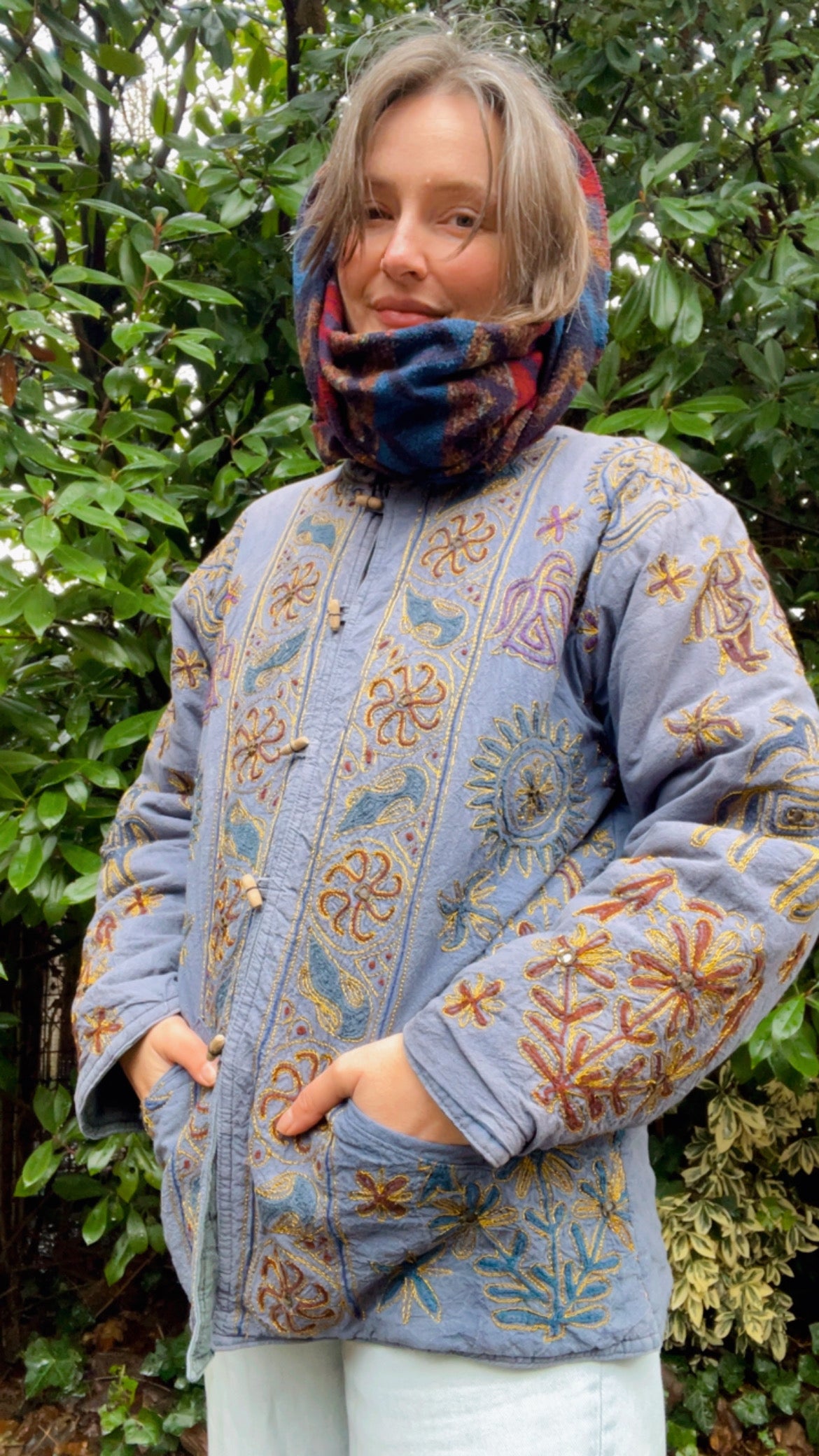 Padded Kantha Jacket