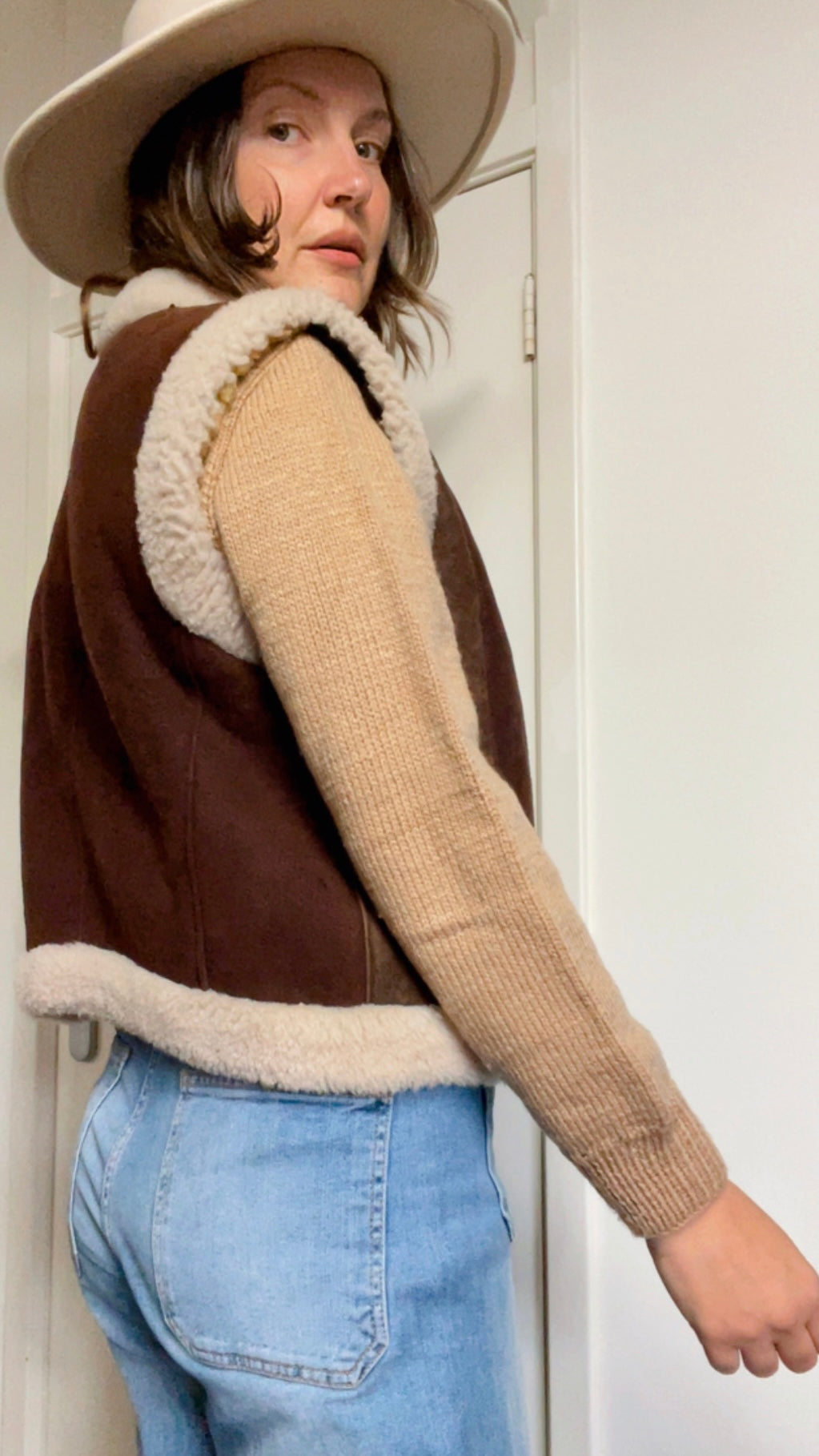 Shearling Waistcoat