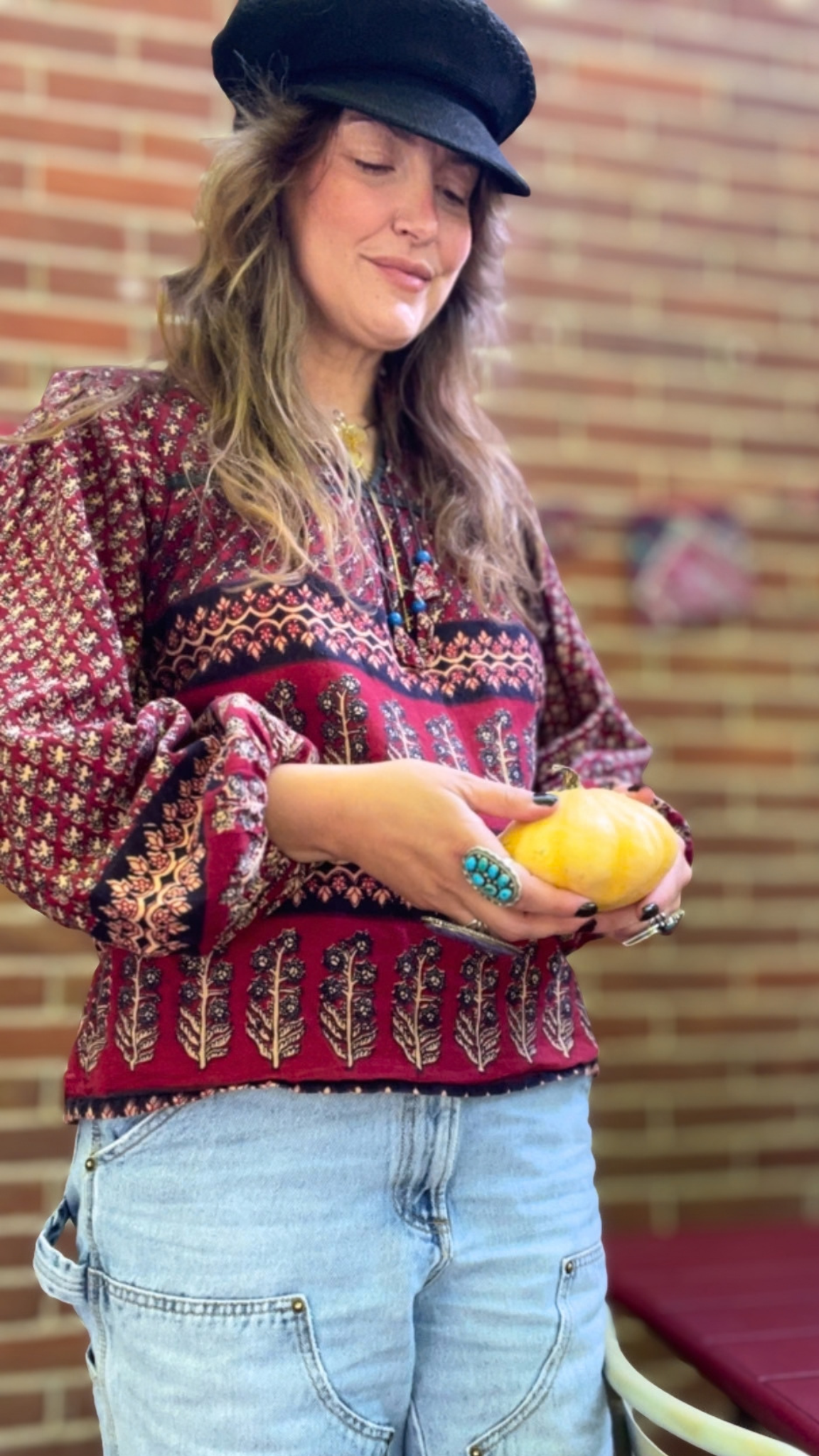 Block Print Top