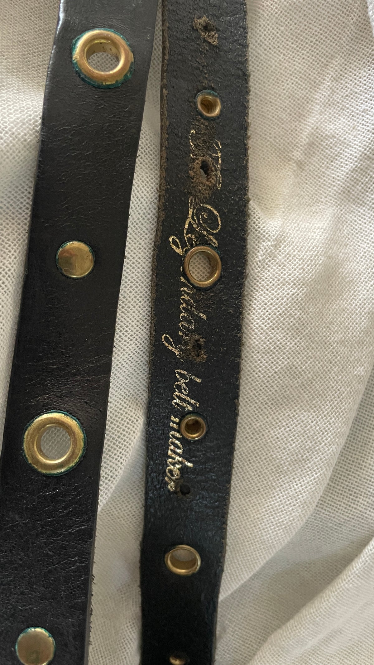 Studded Leather Belt