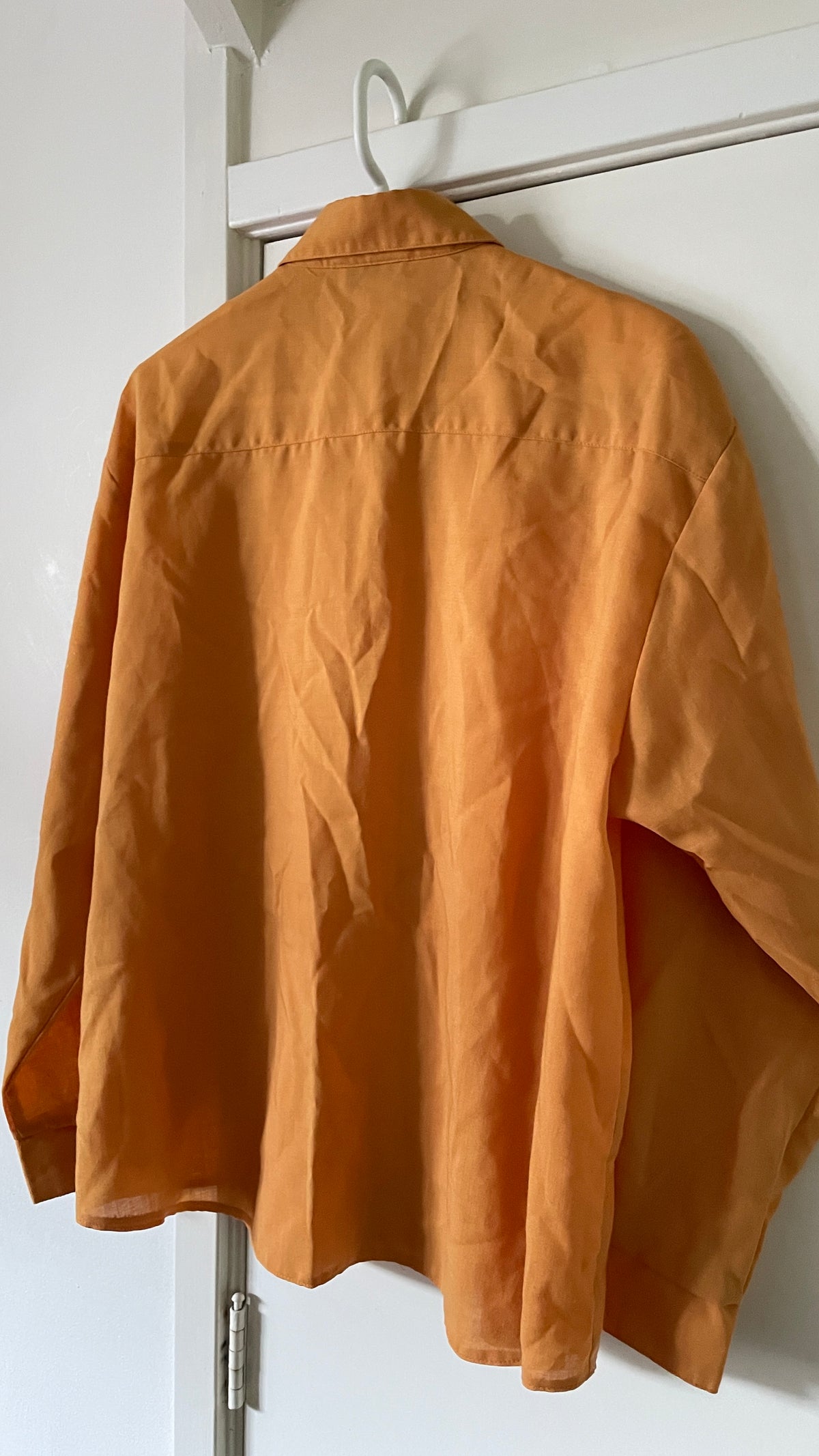 Golden Pleated LS Shirt