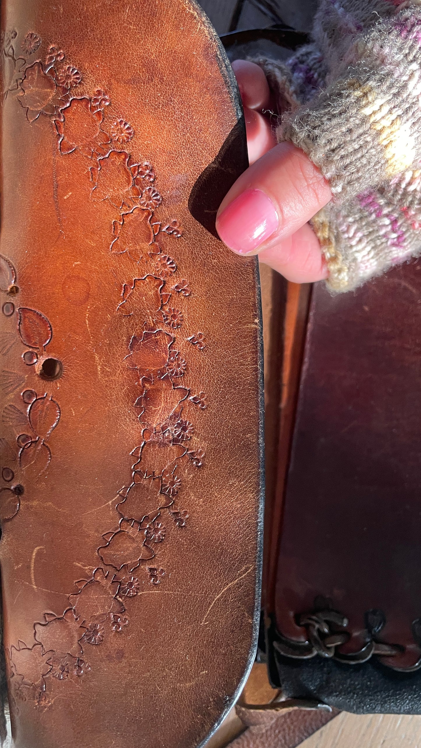 Reworked • Shearling & Leather Bag