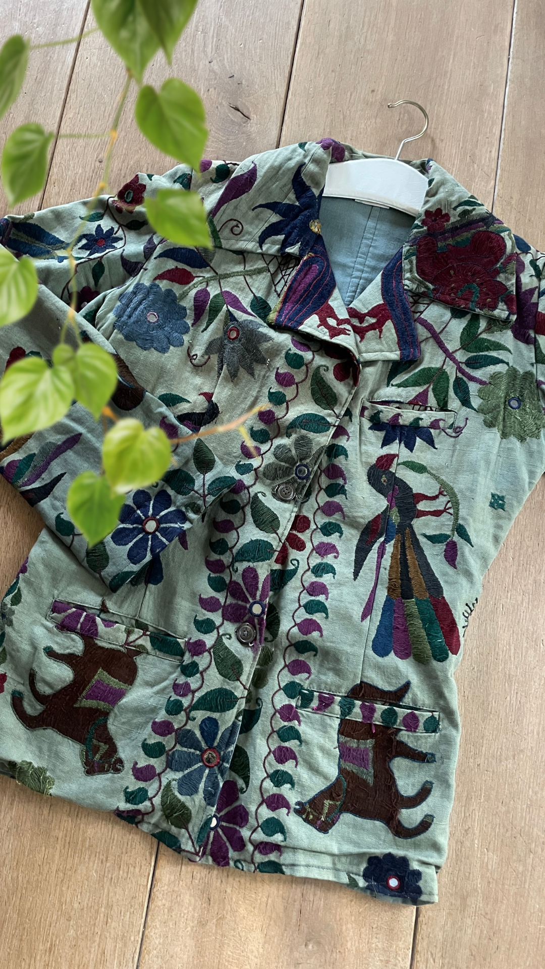 Suzani Embroidered Blazer