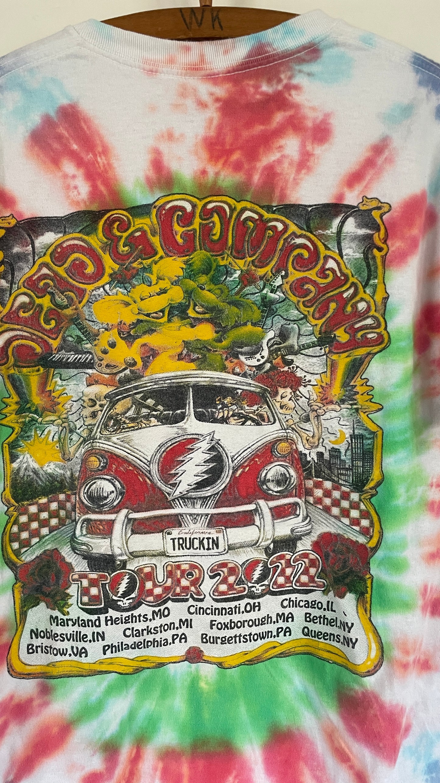 Tie Dye Band T-shirt