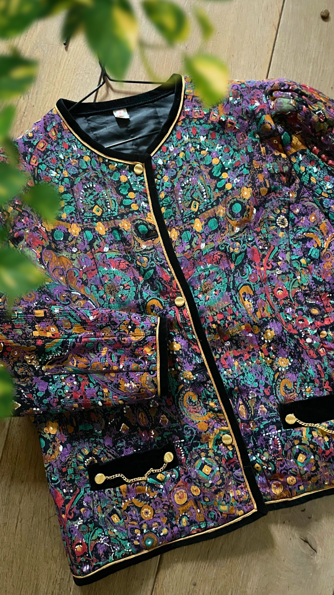 Colorful 80s Jacket
