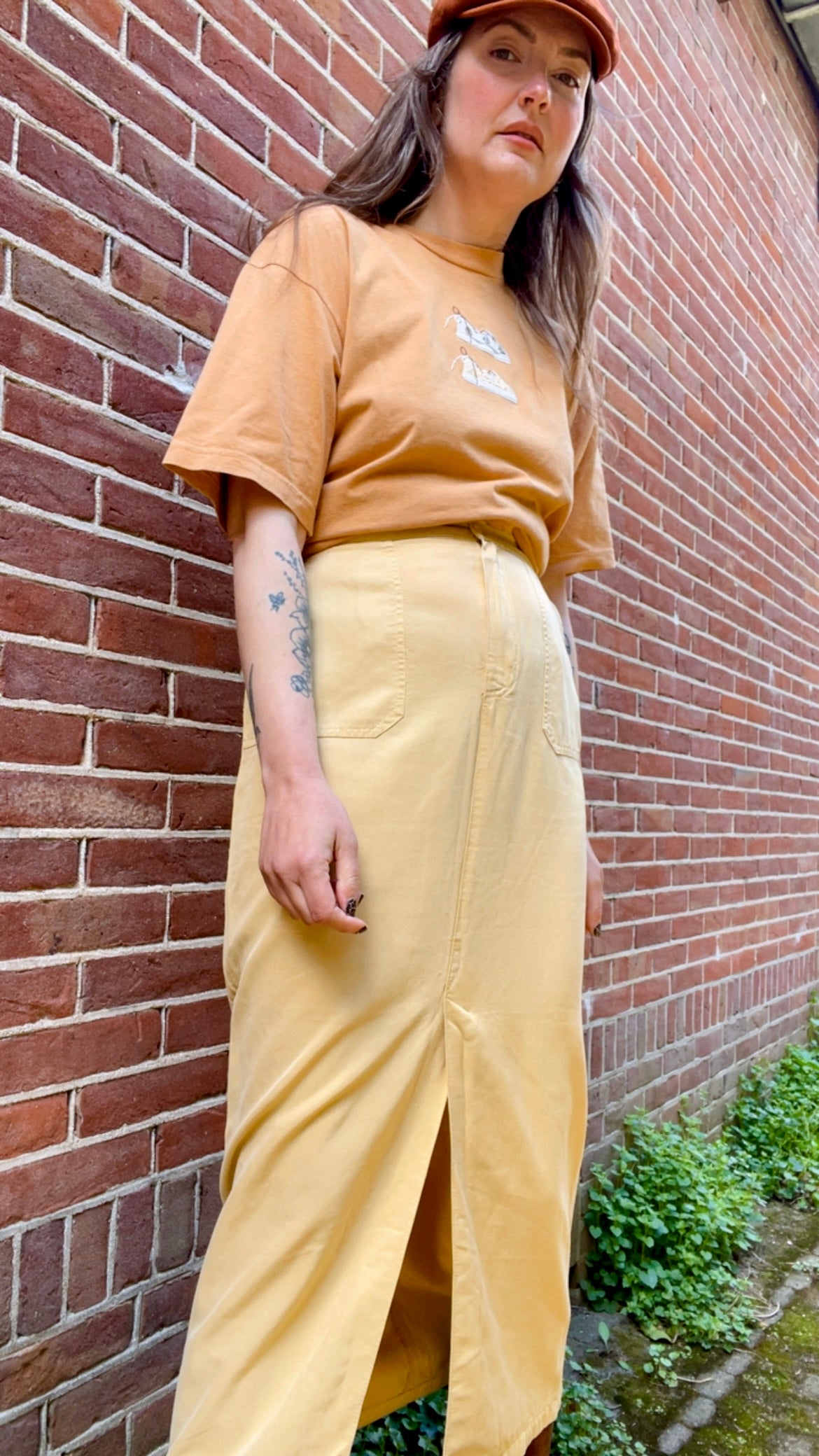 Worker Maxi Skirt