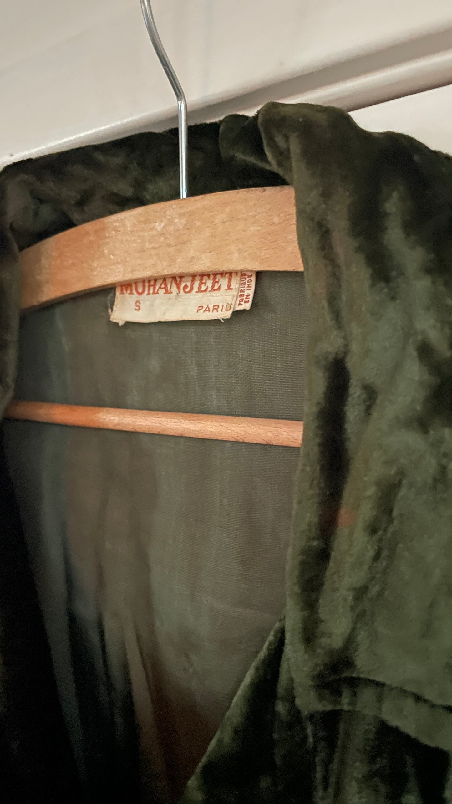 Mohanjeet Velvet Jacket