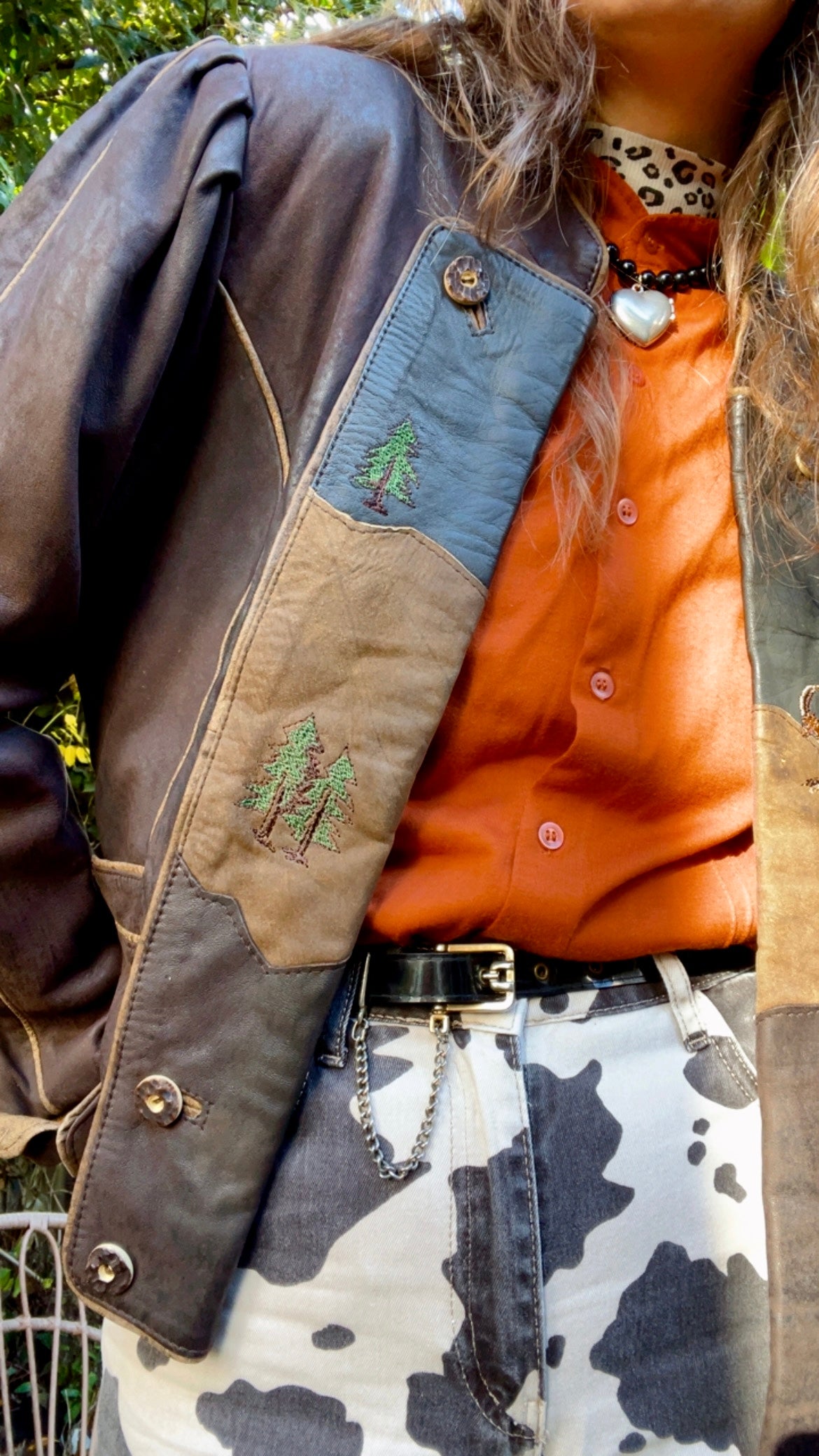 Leather Folklore Jacket