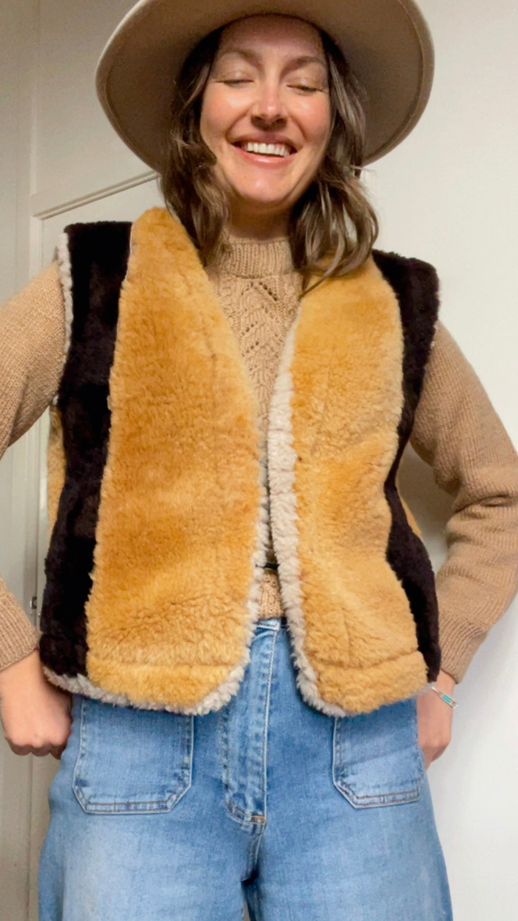 Shearling Waistcoat