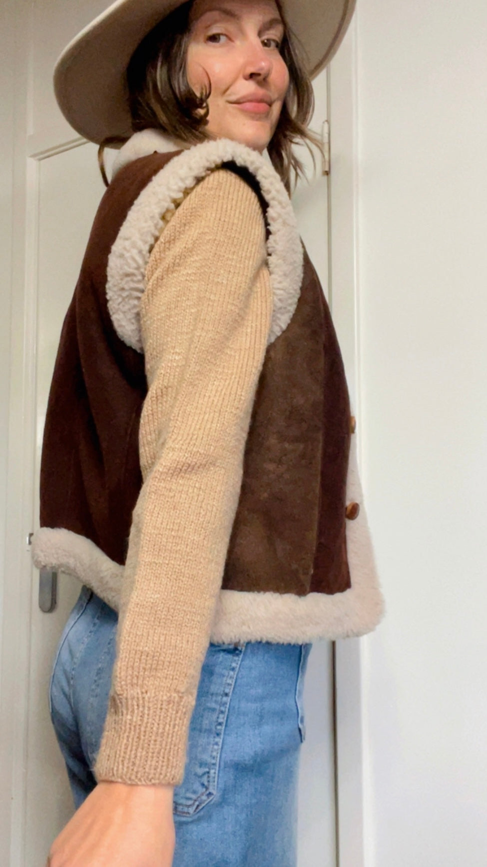 Shearling Waistcoat