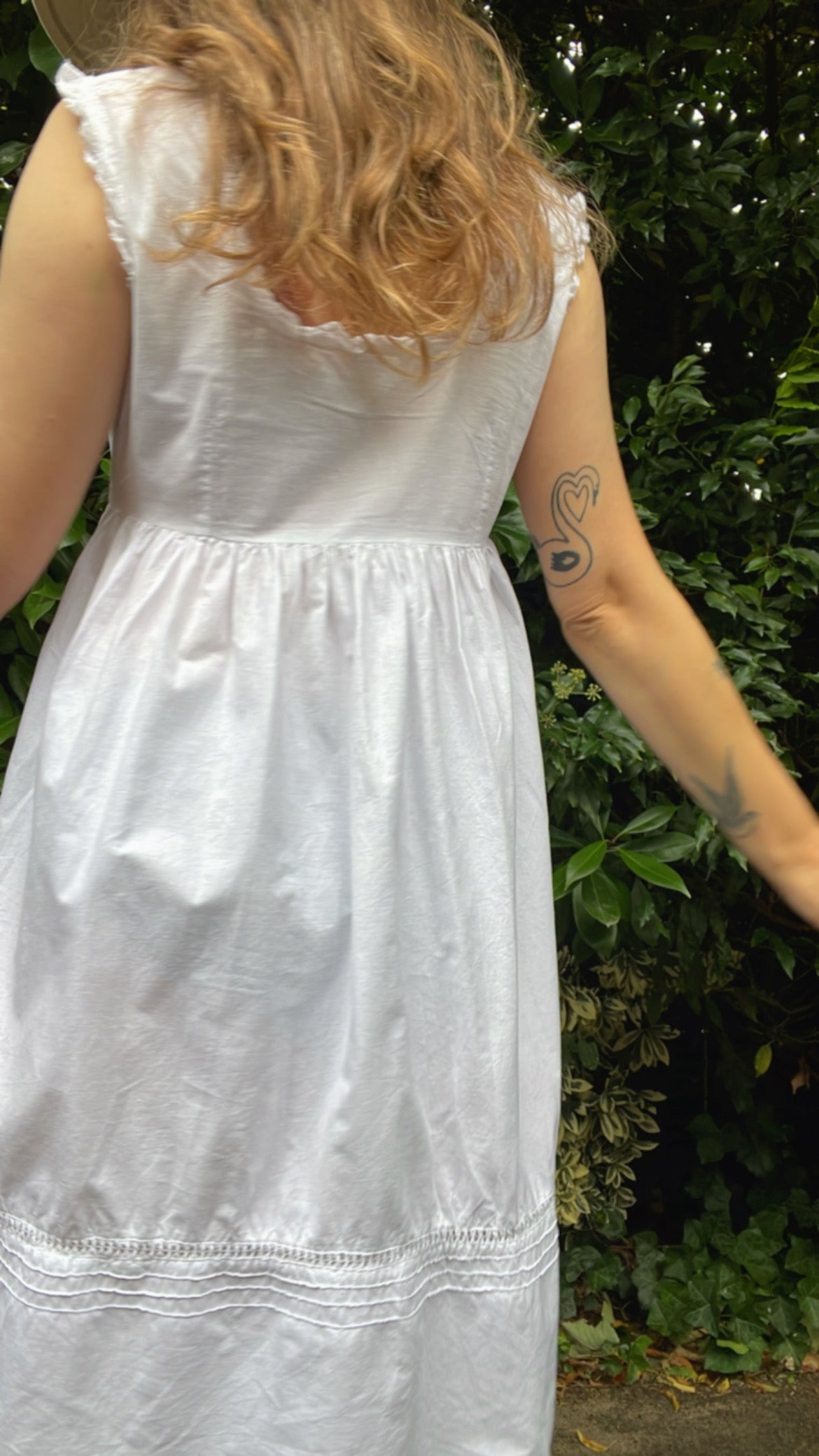 Broderie Cotton Gown