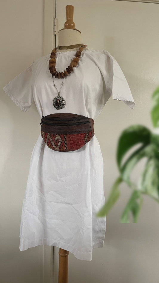 Kelim & Leather Bumbag