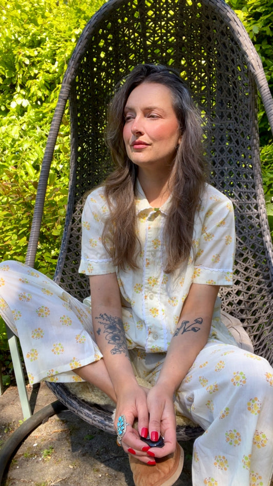 Retro Leisure PJ Set