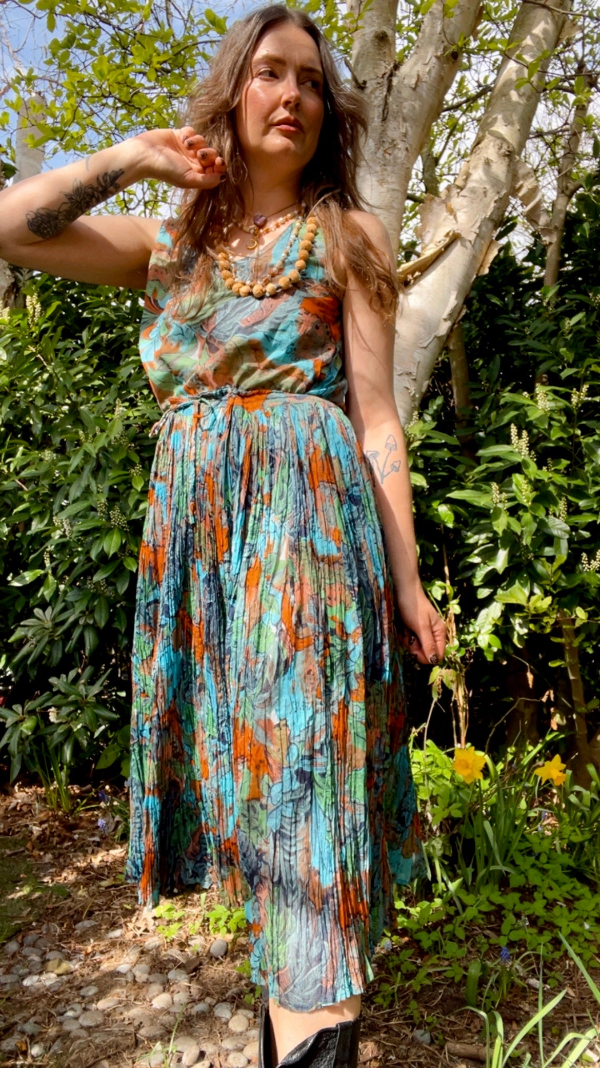 Turquoise Print Co-ord