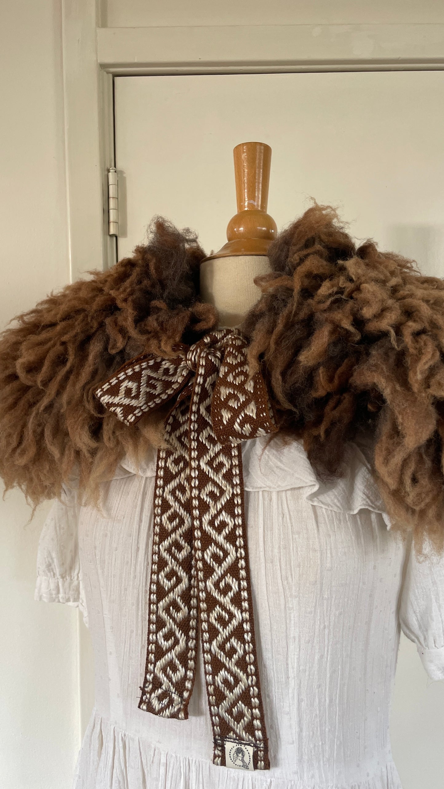 Reworked • XL Shearling Collar