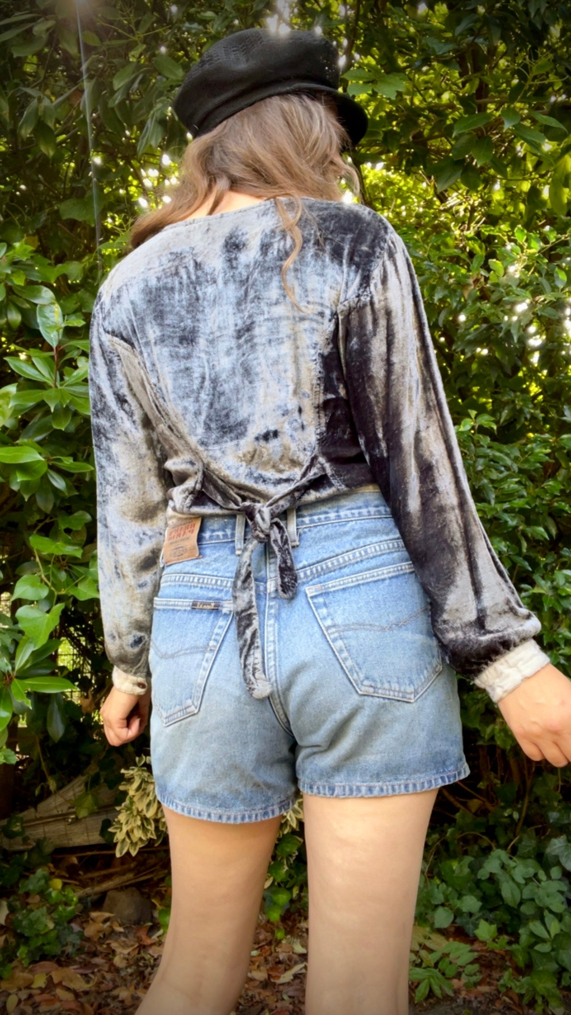 90s Velvet Top