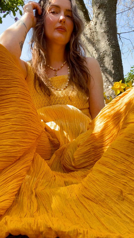 Yellow Sun Dress