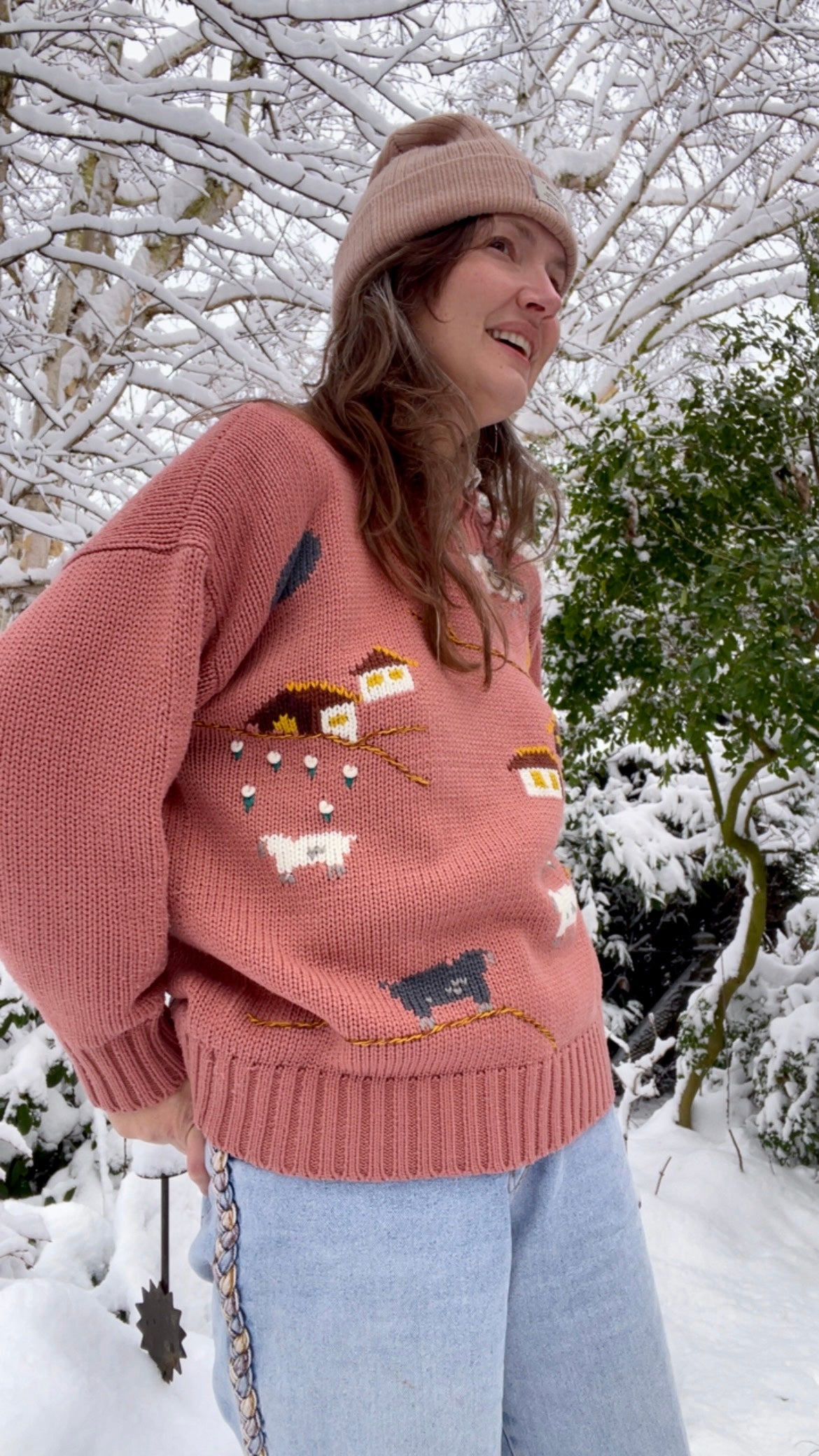 Blush Cottage Jumper