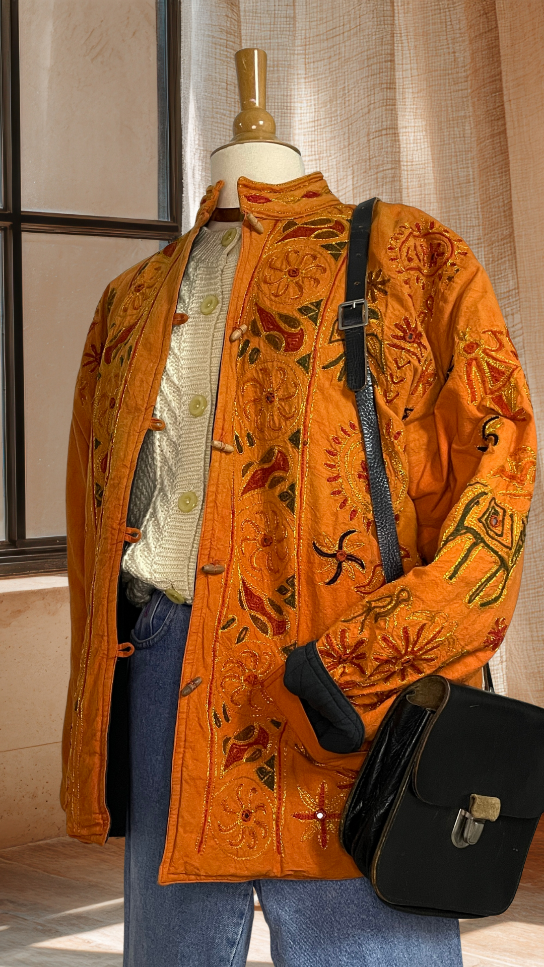 Padded Kantha Jacket