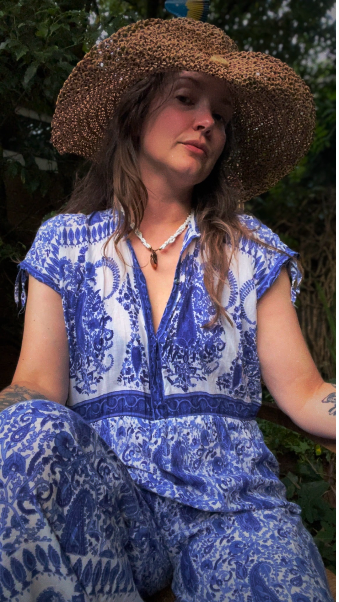 Block Printed Jumpsuit