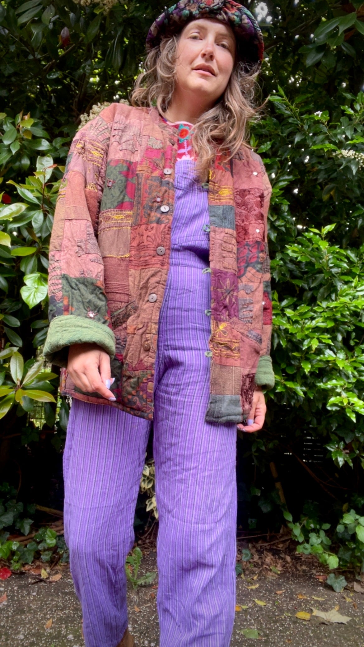 Patchwork Kantha Jacket