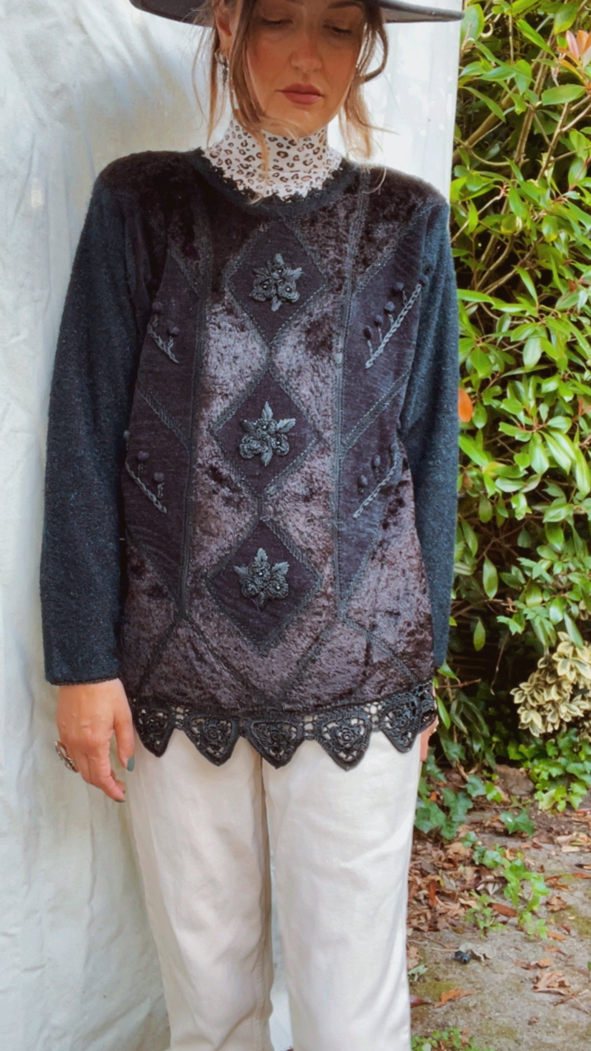 Velvet & Lace Jumper