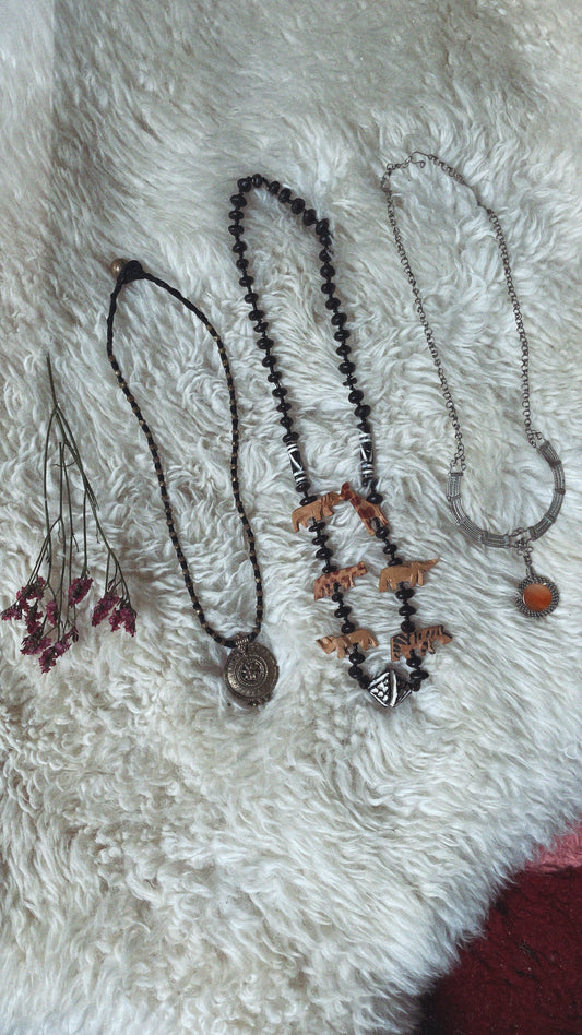 Boho necklaces