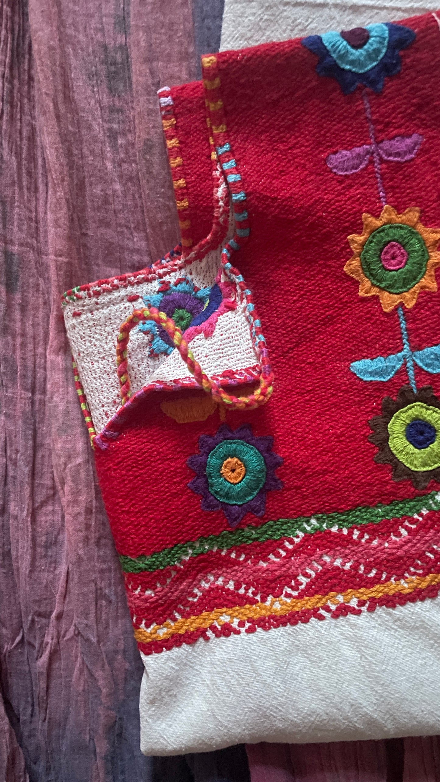 Huipil Flower Top