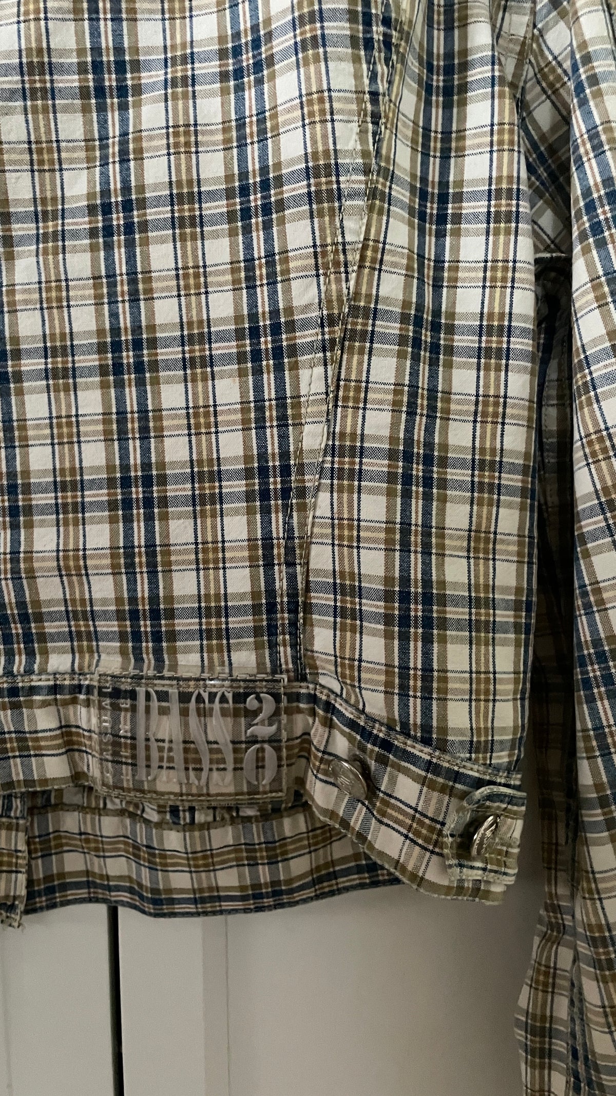 90s Check Denim Jacket
