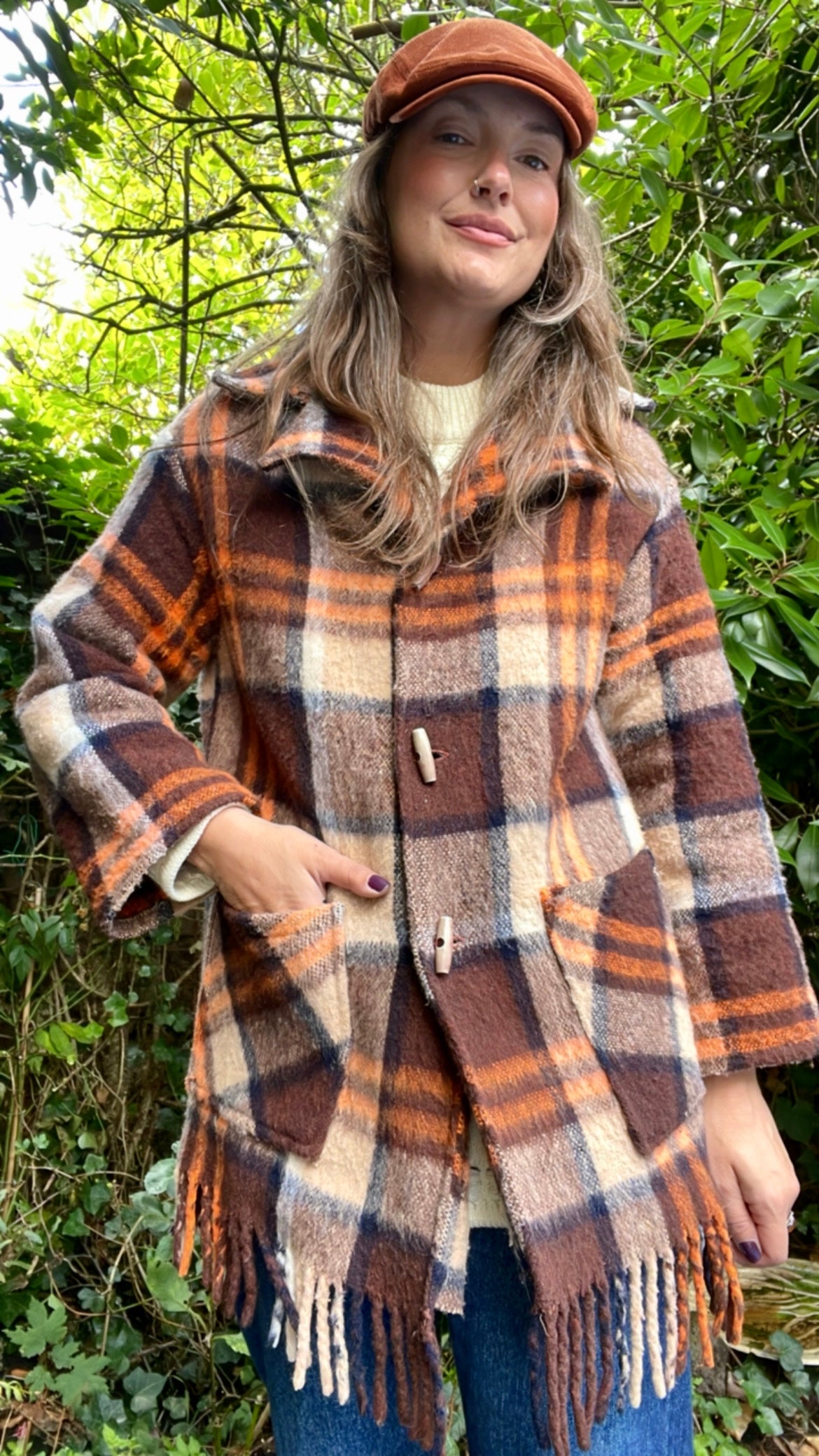 70s Blanket Coat