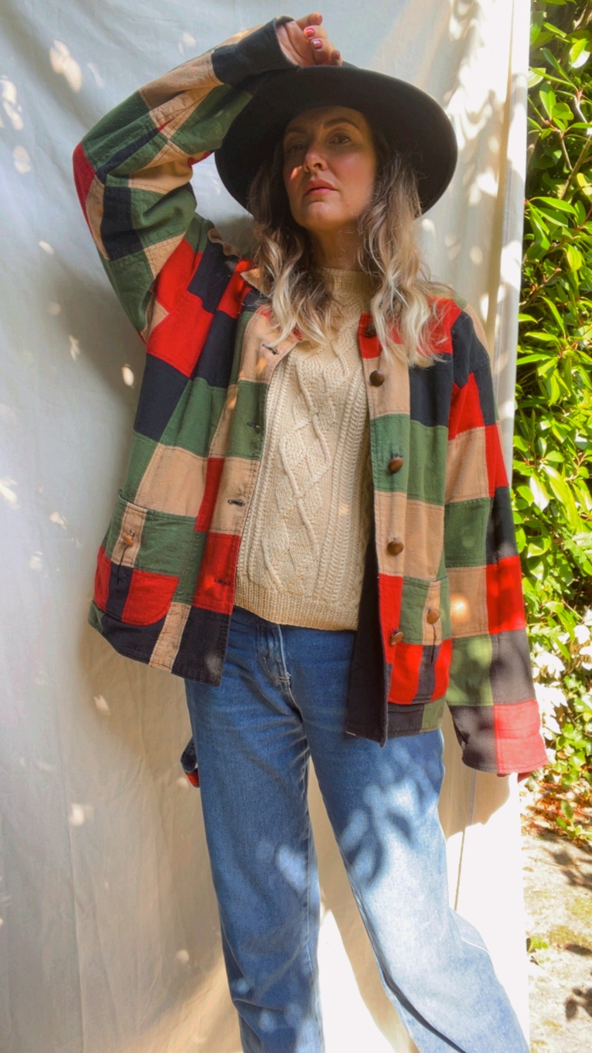 Reversible Patchwork Jacket