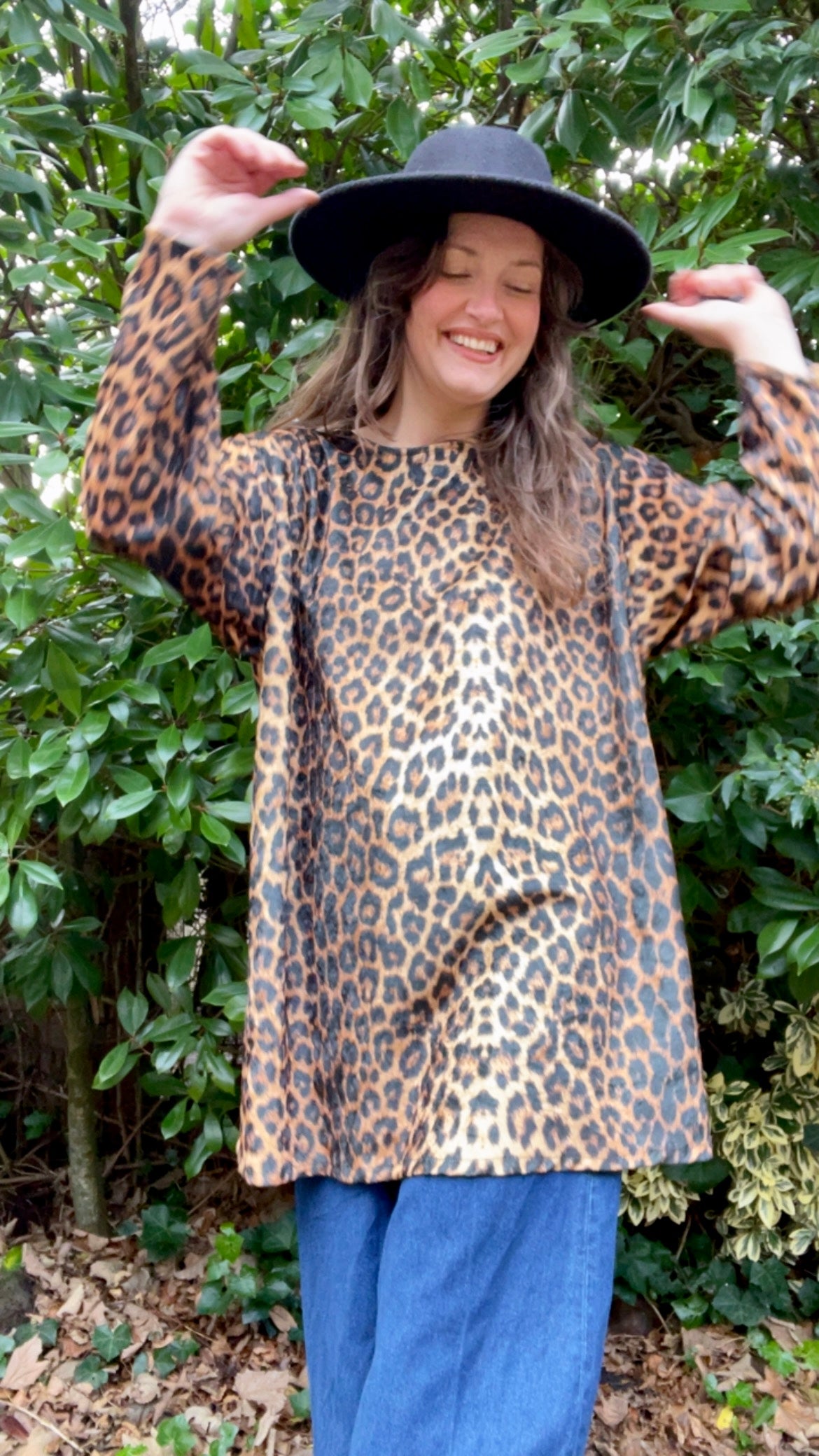 Velvet Leopard Tunic